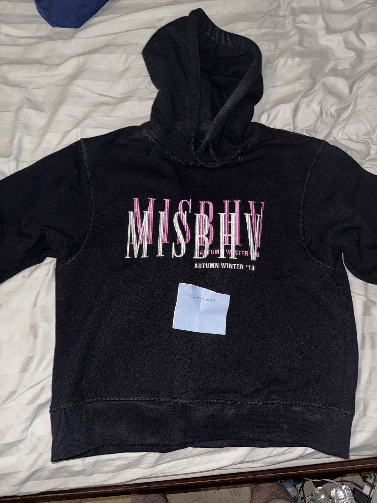Misbhv MISBHV AUTUMN WINTER 18 LOGO HOODIE Size US M / EU 48-50 / 2 - 1 Thumbnail