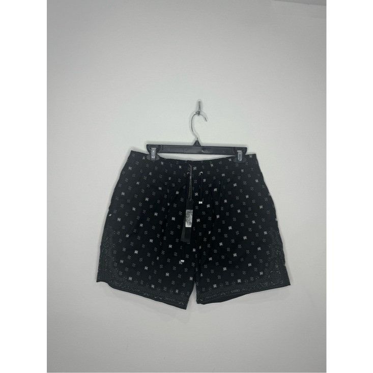 Amiri Amiri MA Paisley Swim Shorts Black Men’s Medium Size US 32 / EU 48 - 2 Thumbnail