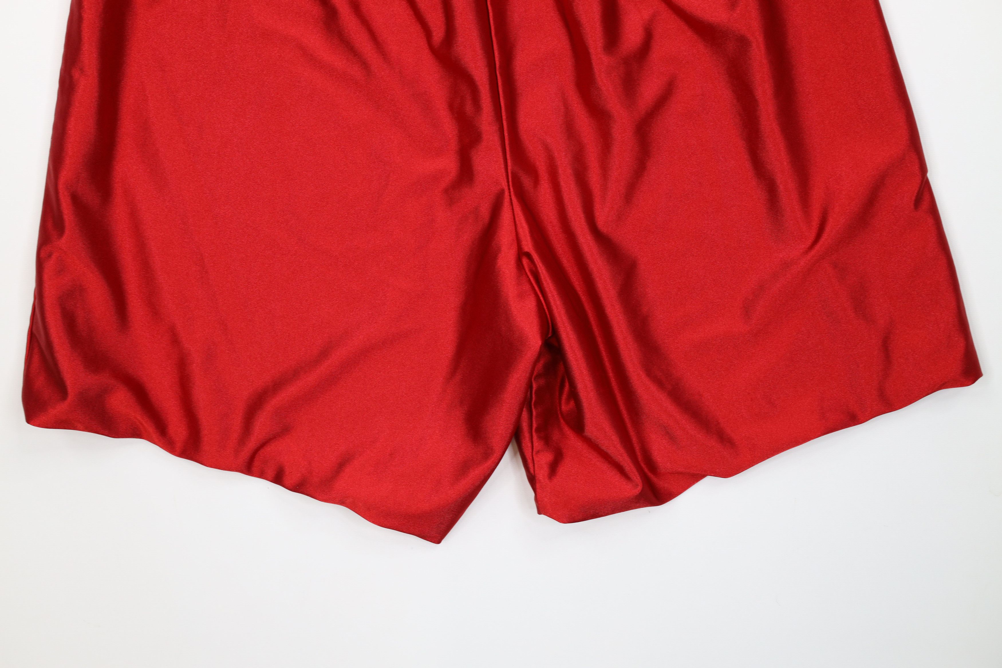 Nike Vintage 90s Y2K Nike Mini Swoosh Reversible Shorts Blue Red Size US 34 / EU 50 - 8 Thumbnail