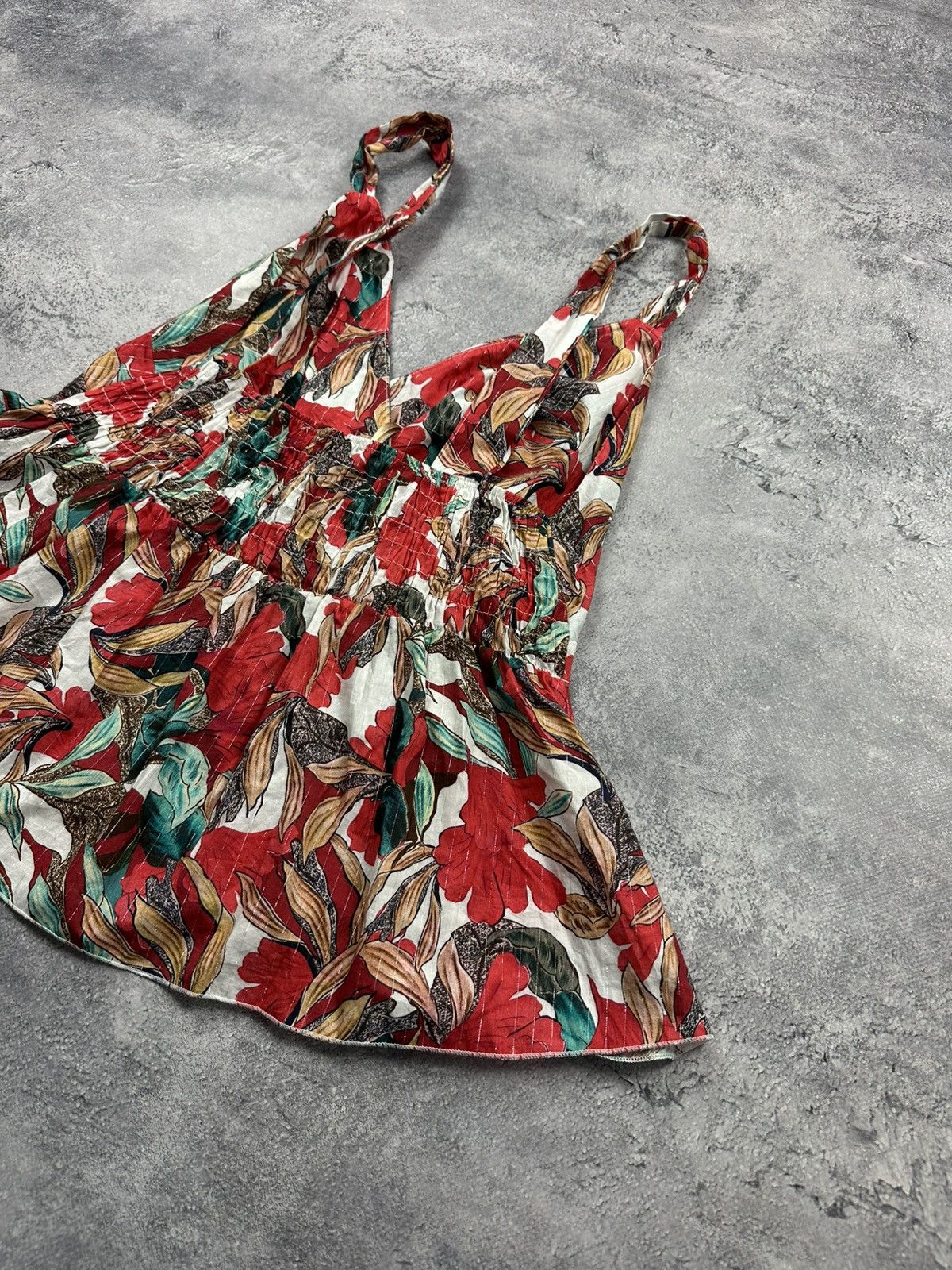 Other Rinascimento Flower Print Summer Blouse Top Made in Italy L Size L / US 10 / IT 46 - 13 Thumbnail
