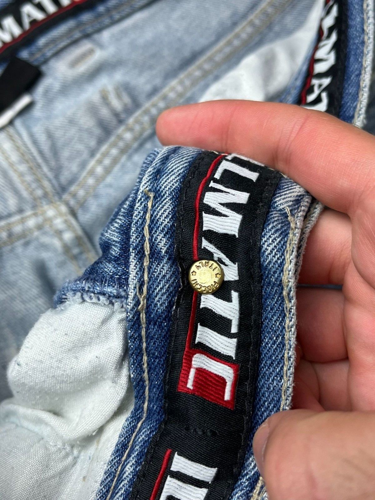 Vintage Rare Vintage USA Baggy Rap Jeans Size 32 Made in Italy Size US 32 / EU 48 - 7 Thumbnail