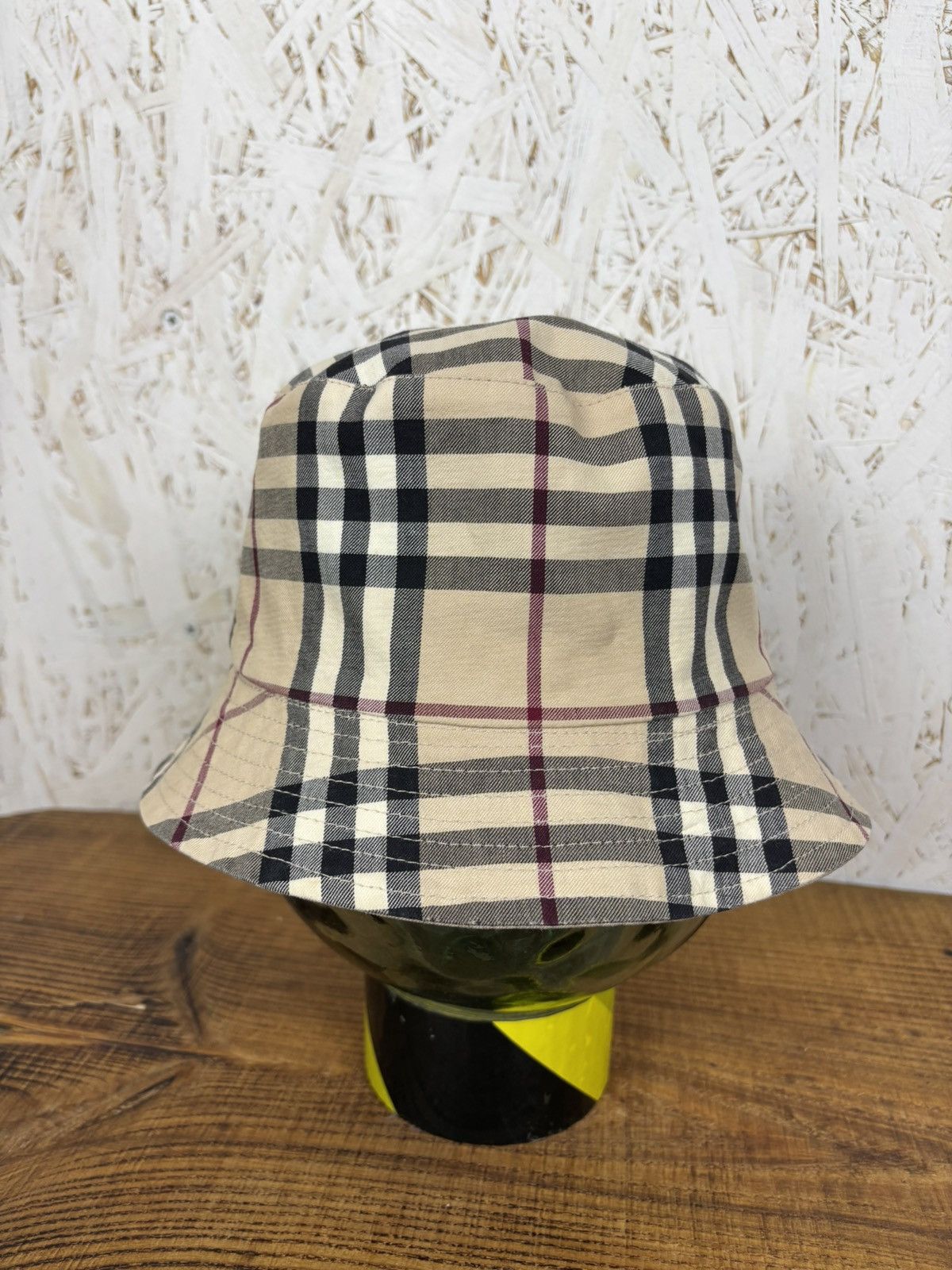Burberry Vintage Burberry London Nova Check Reversible Bucket Hat ~S Size ONE SIZE - 1 Thumbnail