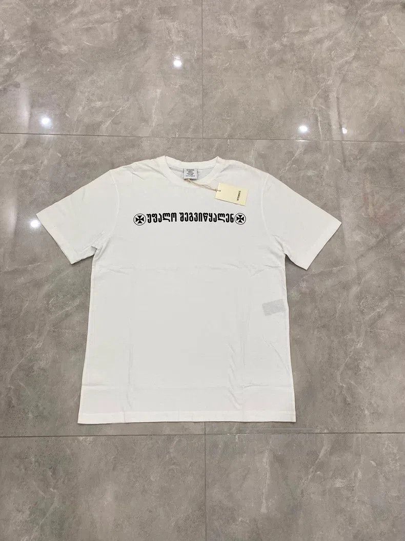 Other Vetements Men's Short Sleeve T-Shirt with Slogan Sanskrit Size US S / EU 44-46 / 1 - 1 Thumbnail
