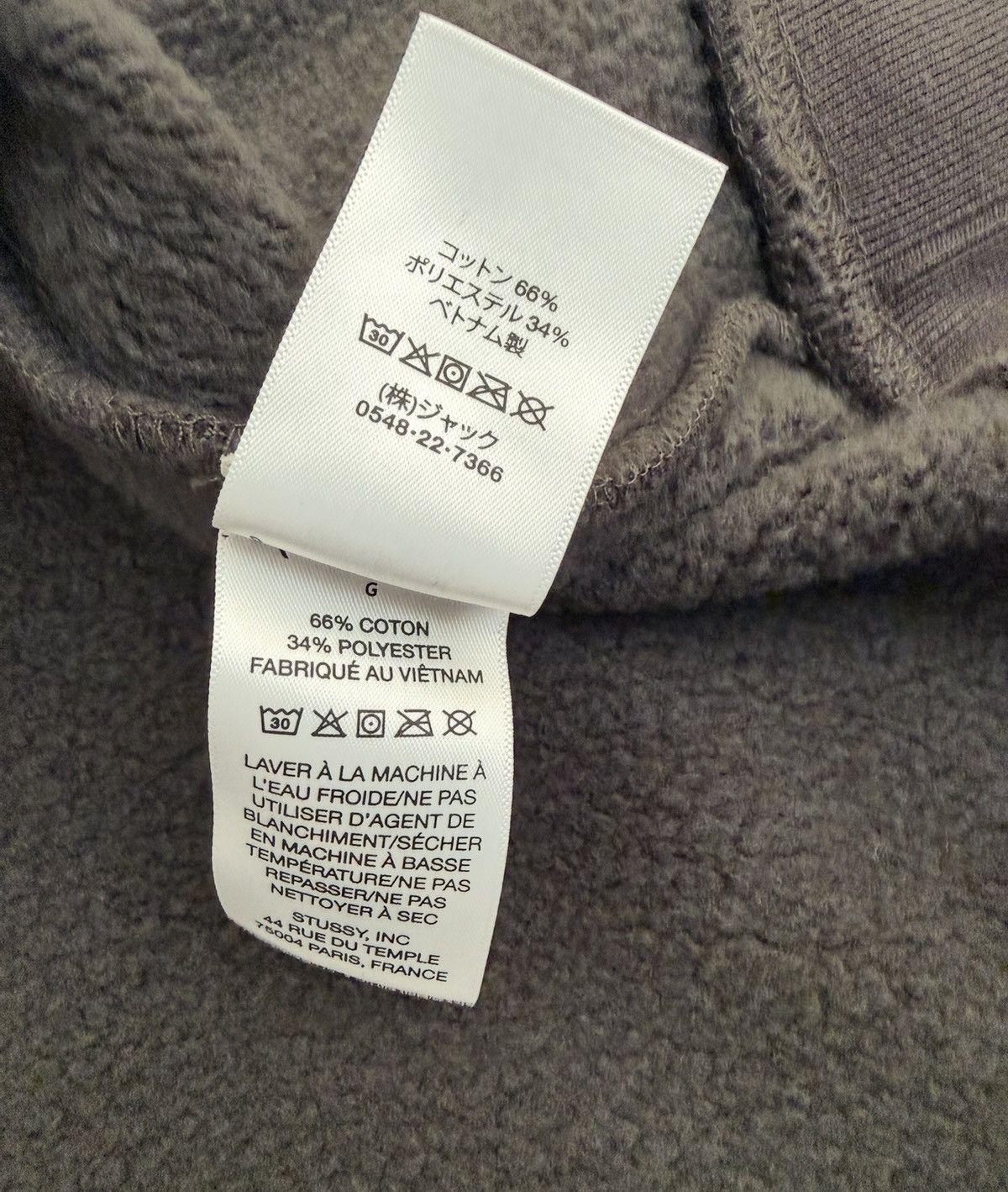 Stussy SS26 Stussy zip up hoodie Size US L / EU 52-54 / 3 - 11 Thumbnail