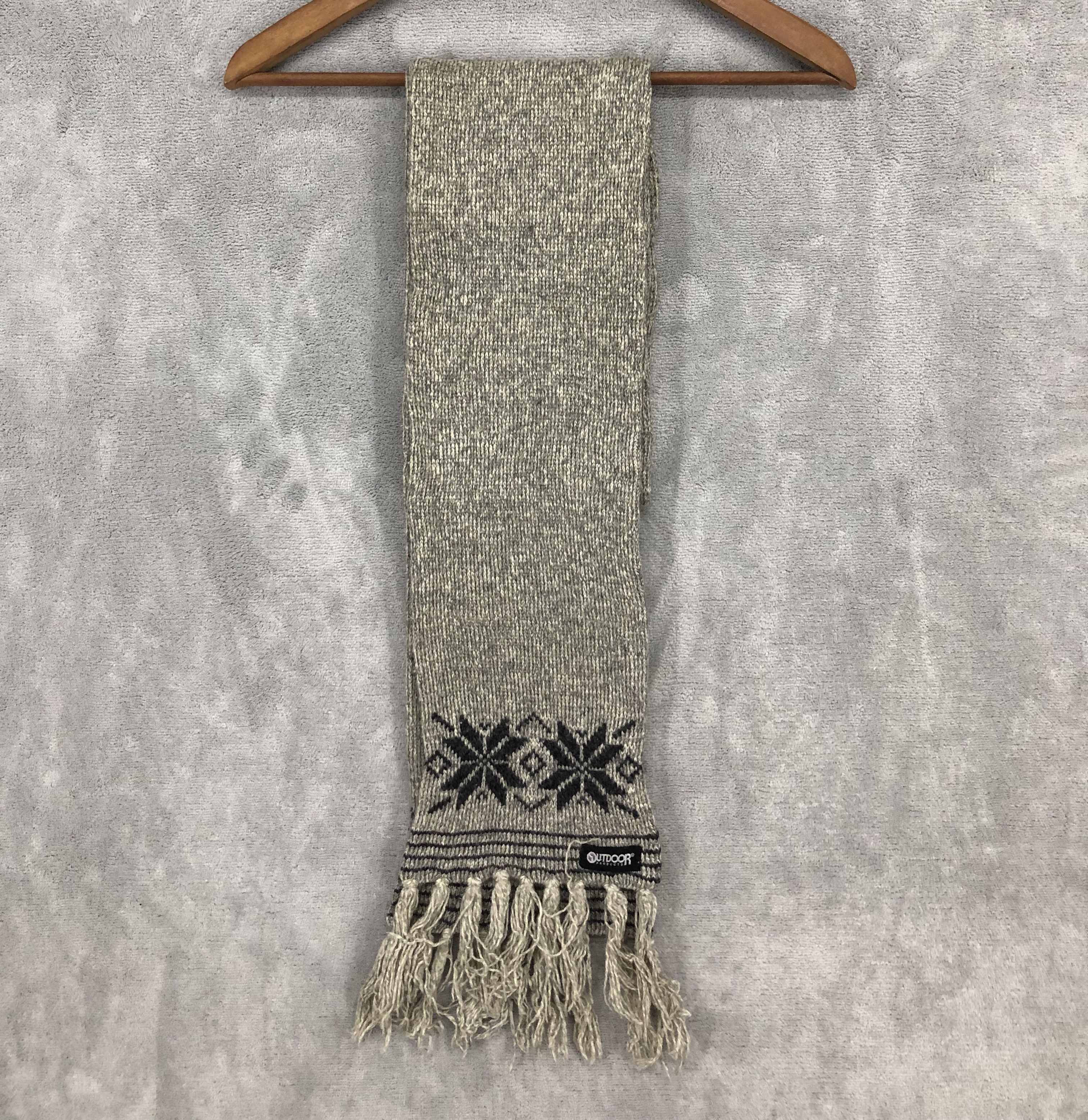 Vintage Vintage Outdoor Product Wool Scarf Muffler Size ONE SIZE - 1 Thumbnail