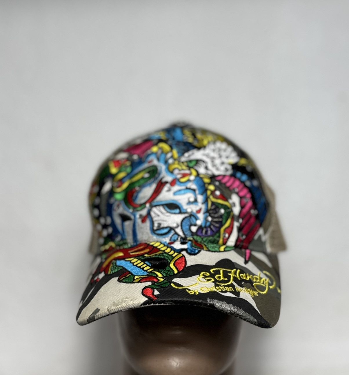 Ed Hardy Ed Hardy by Christian Audigier Camo Big Logo Size ONE SIZE - 1 Thumbnail