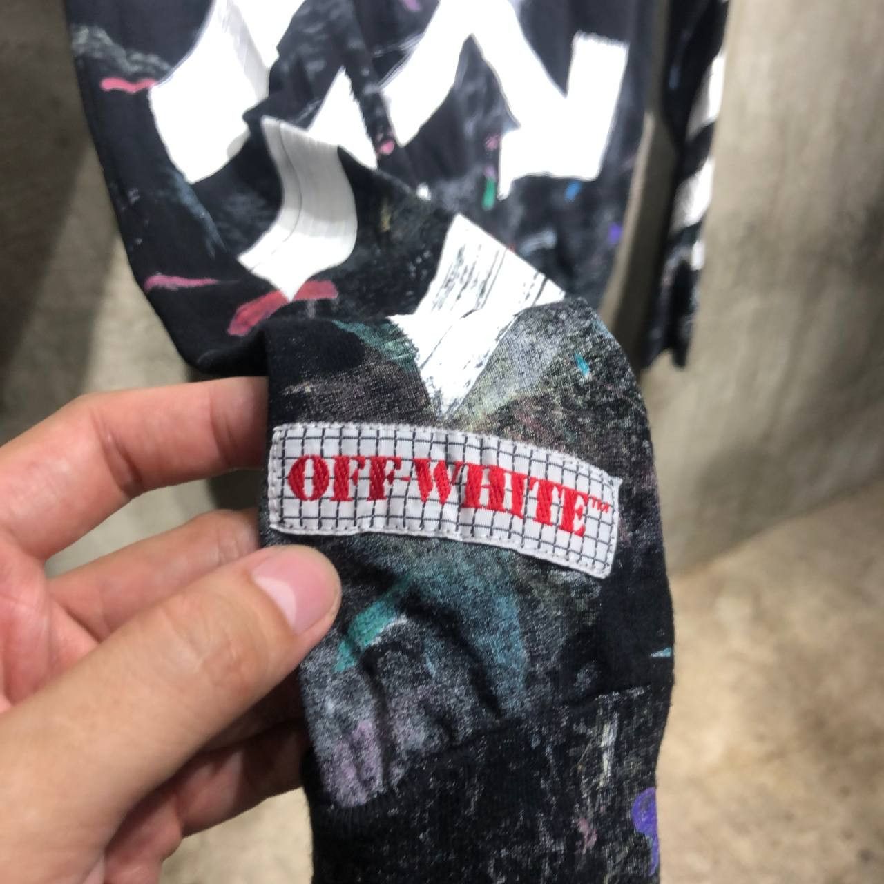 Off-White Off-White Galaxy Arrows Long sleeves shirt Size US S / EU 44-46 / 1 - 5 Thumbnail