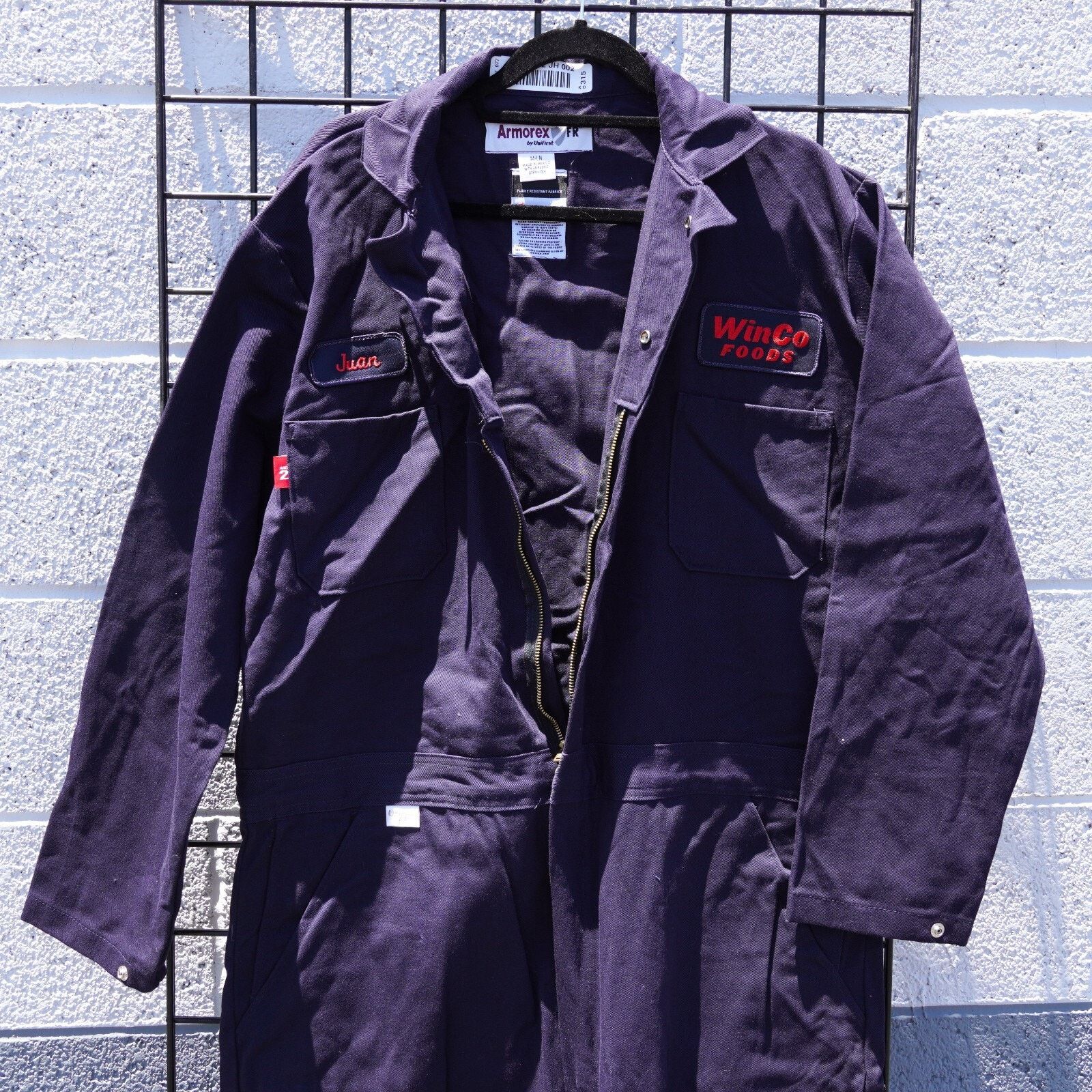Other Armorex FR Coveralls Mechanic Work Overalls Jumpsuit Uniform Size US 44 / EU 60 - 8 Thumbnail