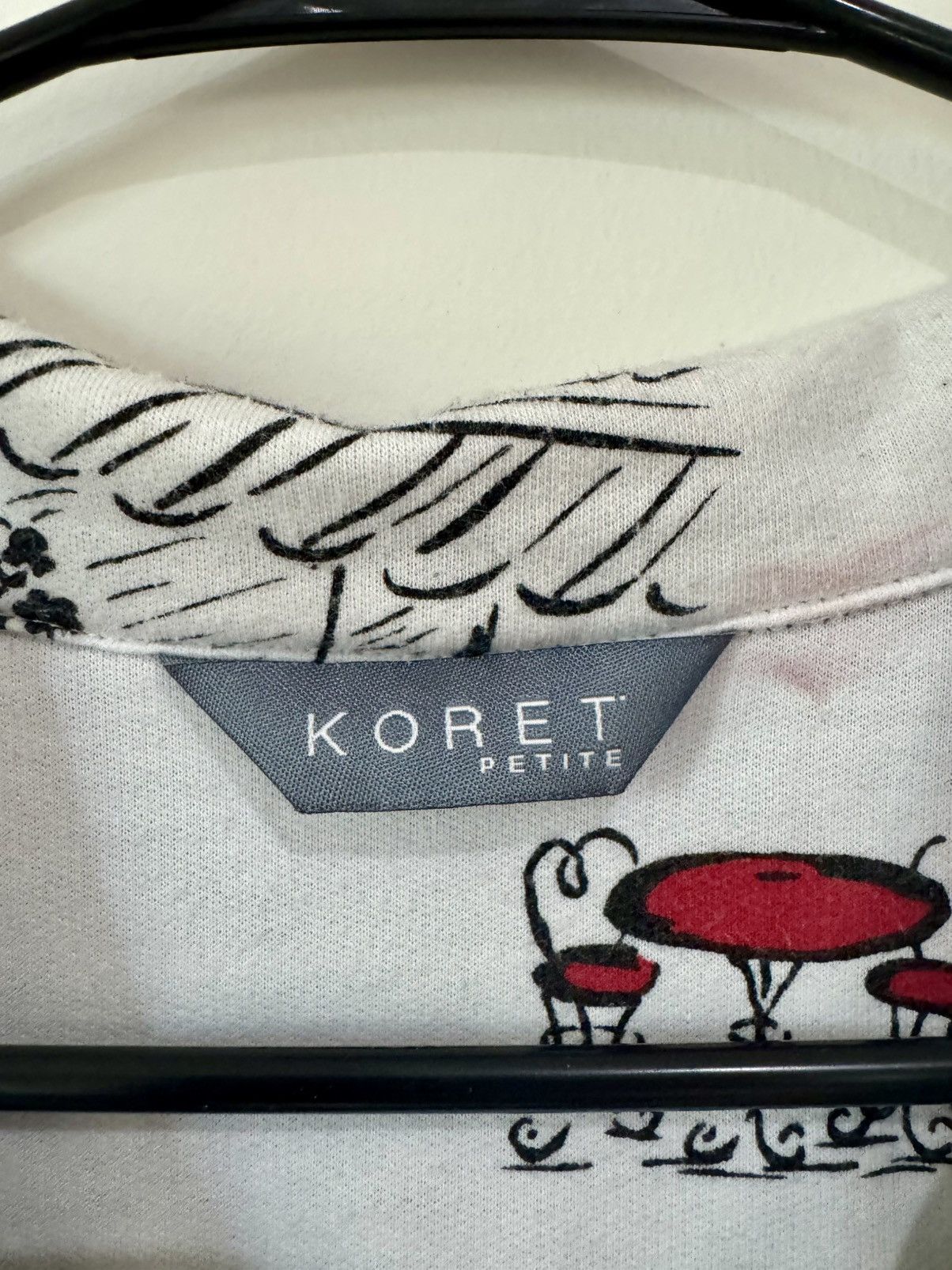 Vintage Koret Petite Women’s Print Jacket Size M / US 6-8 / IT 42-44 - 4 Thumbnail