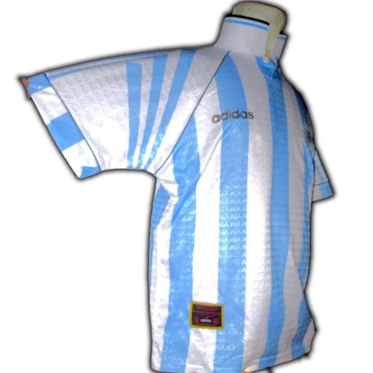 Adidas Argentina 1996 1997 1998 Home Shirt Maglia maillot Camiseta Size US L / EU 52-54 / 3 - 4 Thumbnail