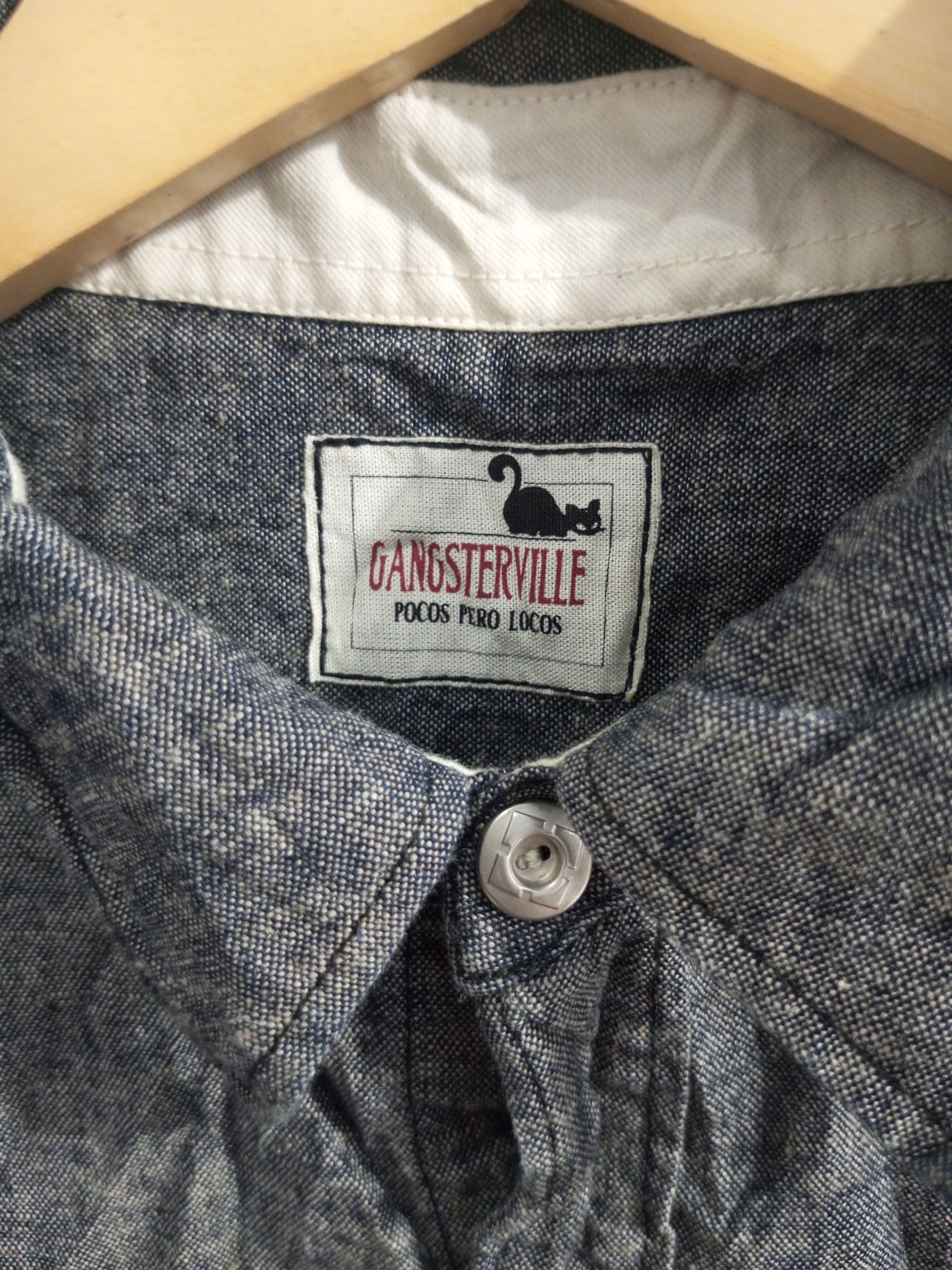 Hysteric Glamour Vintage Gangster ville button up shirt Size US L / EU 52-54 / 3 - 8 Thumbnail