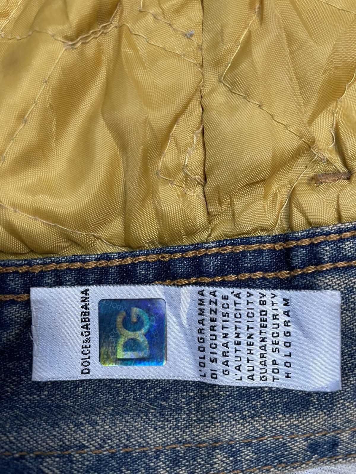 Dolce & Gabbana Dolce & Gabbana 00's Camo Denim Jacket Size US XS / EU 42 / 0 - 11 Thumbnail