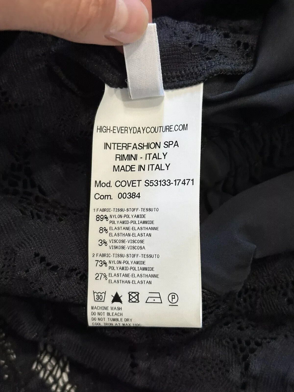 Other High Everyday Couture Gepur Back Tech Nylon Top Womens Size M / US 6-8 / IT 42-44 - 15 Thumbnail