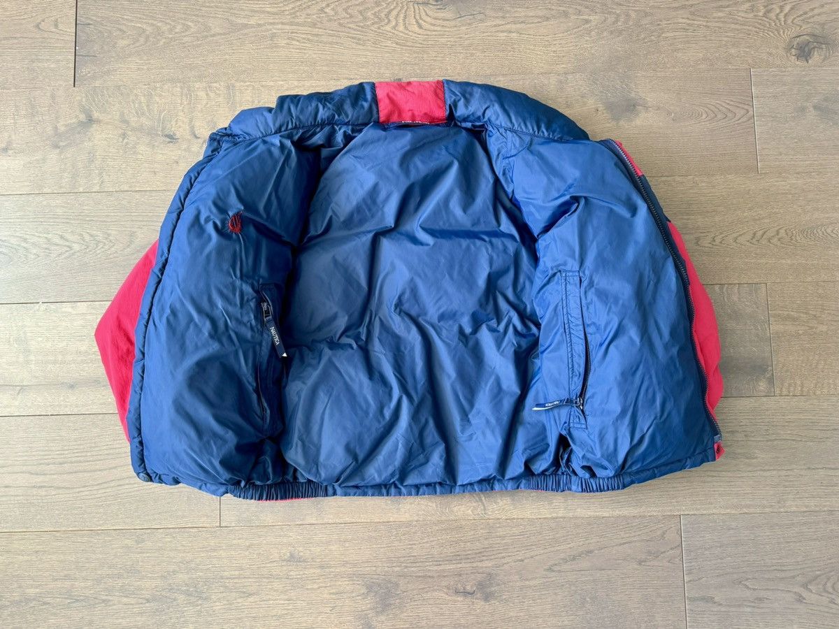 Nautica × Vintage Nautica Vintage Red Blue Puffer Jacket Size US M / EU 48-50 / 2 - 3 Thumbnail