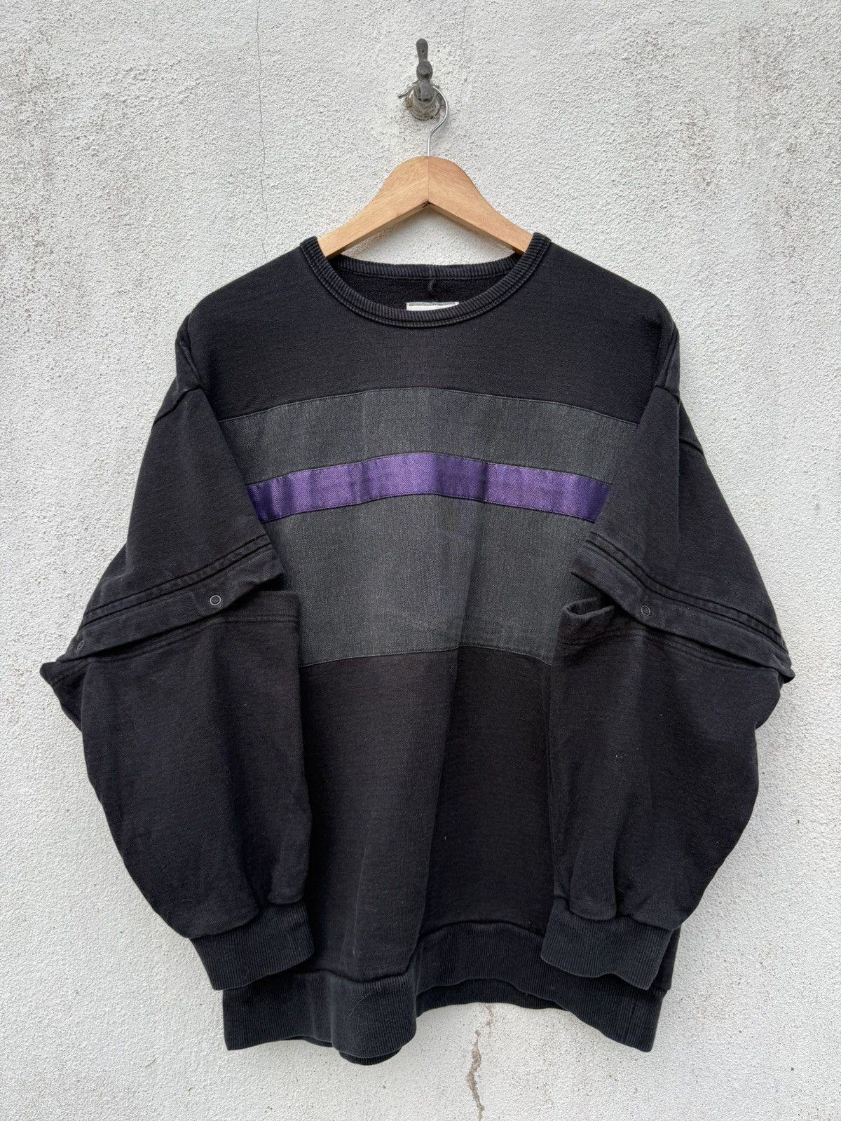SHAREEF 2000s Archival Shareef Crewneck Opium Japanese Brand Size US L / EU 52-54 / 3 - 1 Thumbnail