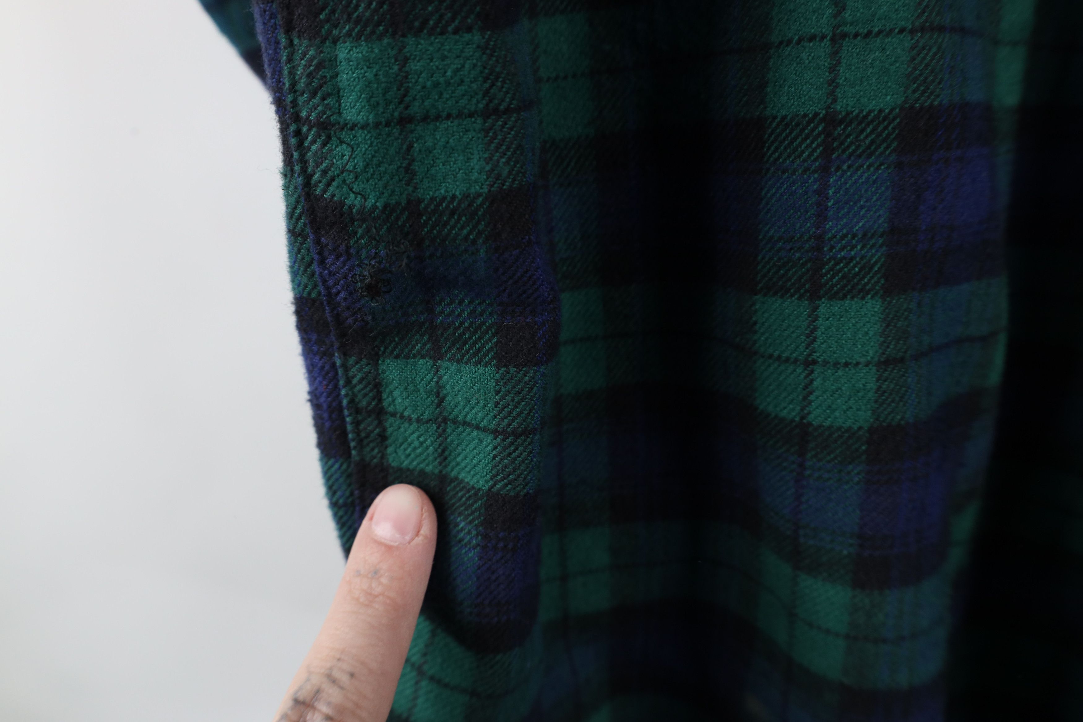 Vintage Vintage 90s Streetwear Flannel Shirt Jacket Jac Shirt Size US L / EU 52-54 / 3 - 10 Thumbnail