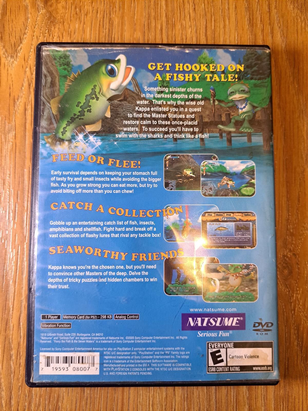 Other Finny the Fish & the Seven Waters PS2 Video Game Size ONE SIZE - 2 Thumbnail