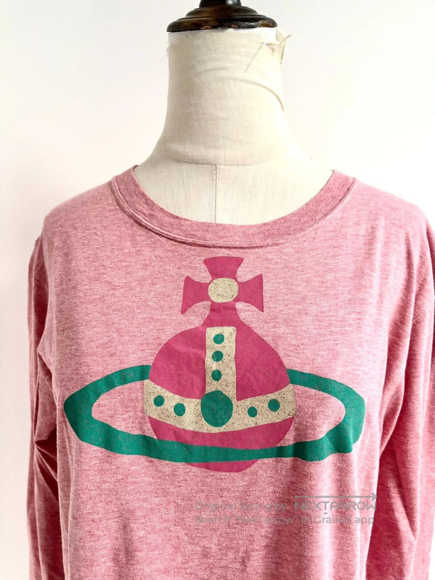 Vivienne Westwood vivienne westwood pink long sleeve shirt. Size S / US 4 / IT 40 - 2 Thumbnail