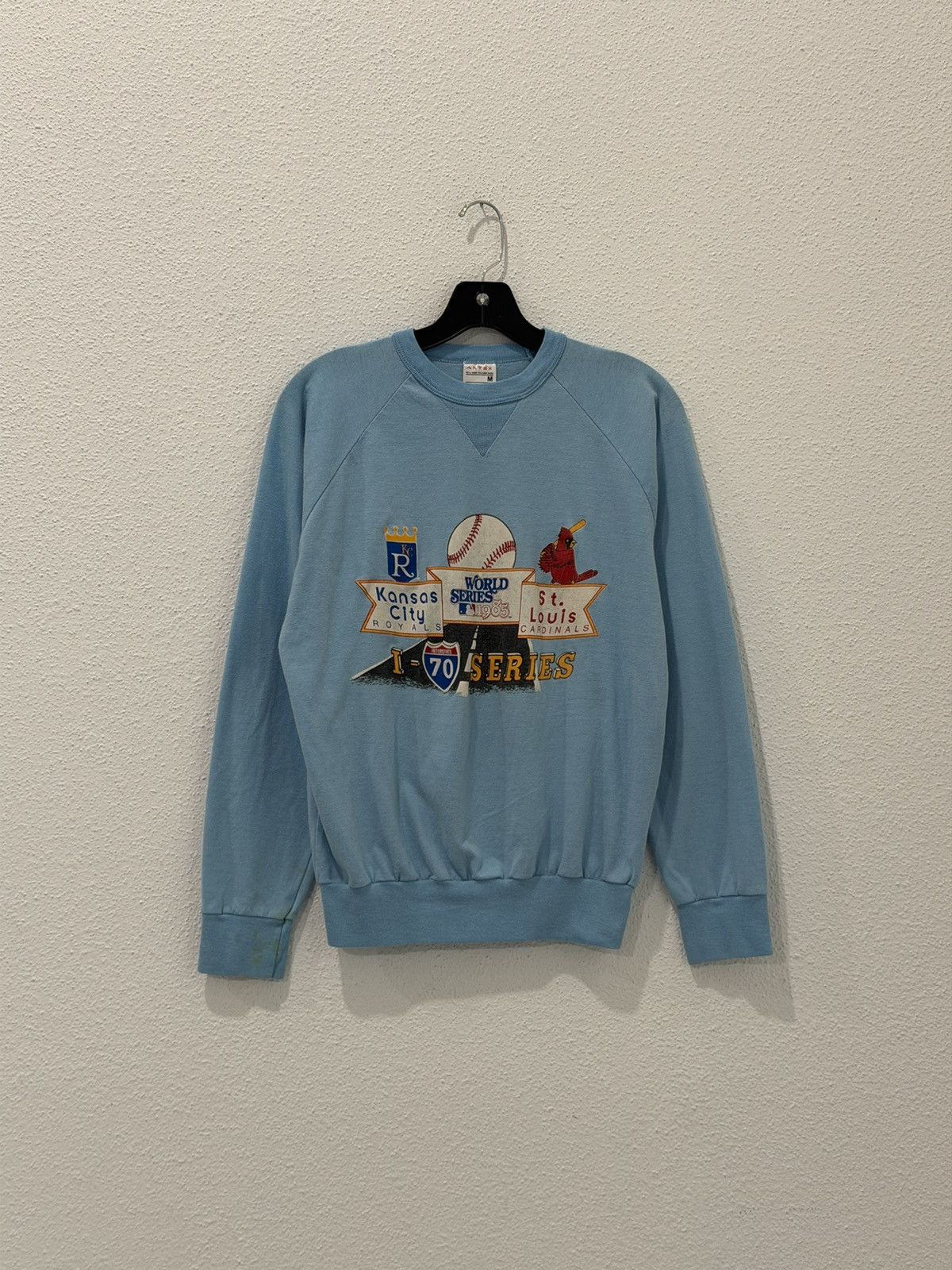 MLB Vintage 80s Royals Vs Cardinals 1985 WorldSeries I-70 Series Size US M / EU 48-50 / 2 - 1 Thumbnail