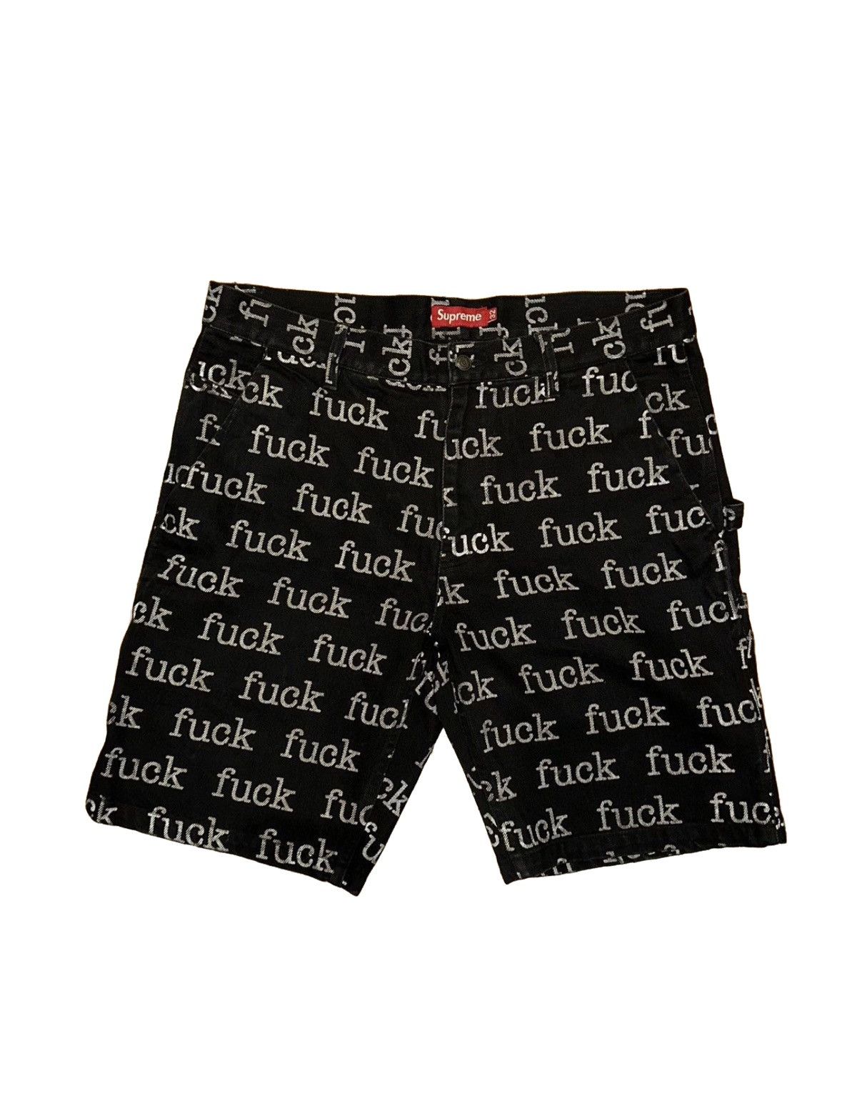 【10％OFF】 Denim Supreme SS13 Supreme 'Fuck' Grailed | Shorts パンツ