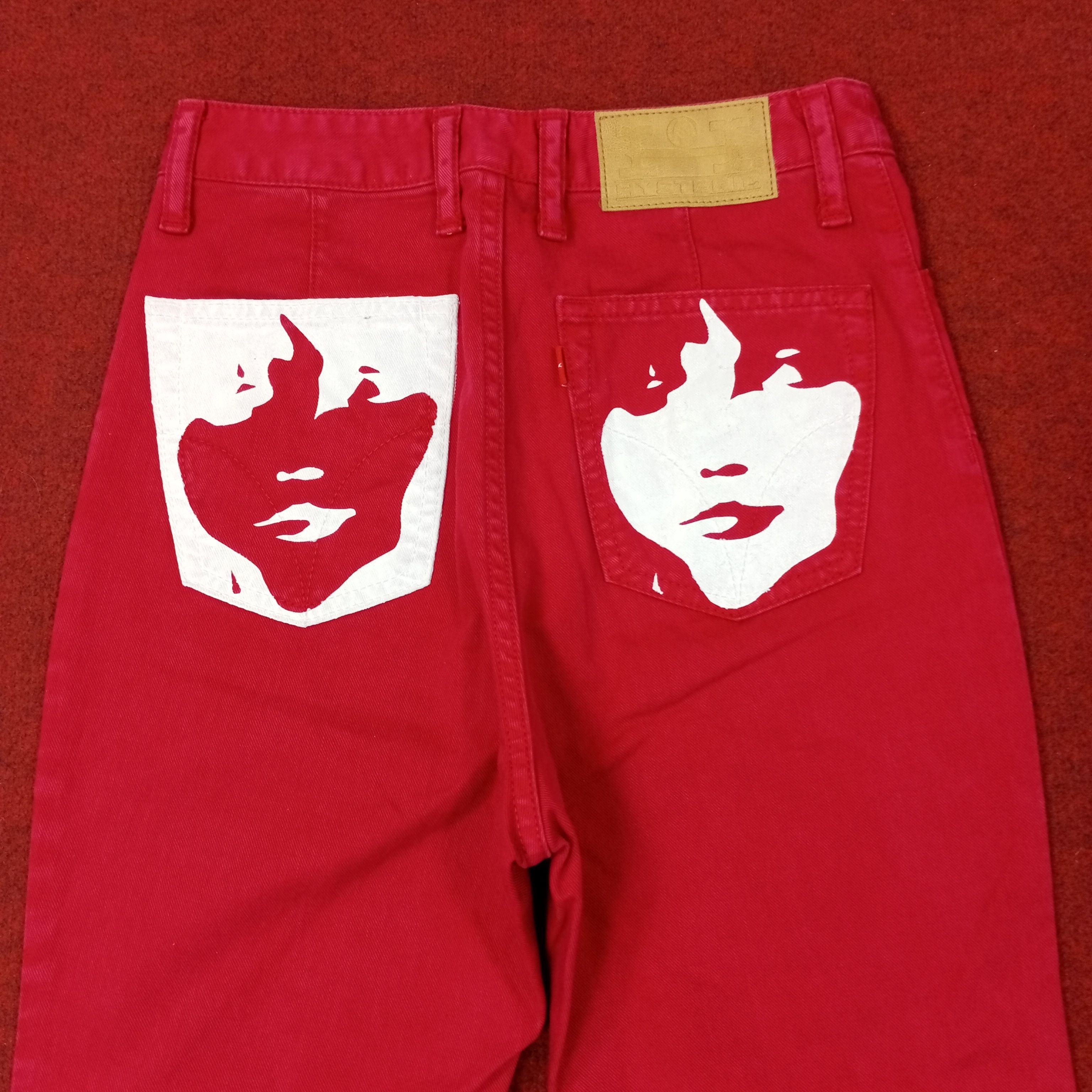 Hysteric Glamour Hysteric Glamour Japanese Brand Custom Art Pants c252n9 Size 25" / US 0 / IT 36 - 2 Thumbnail