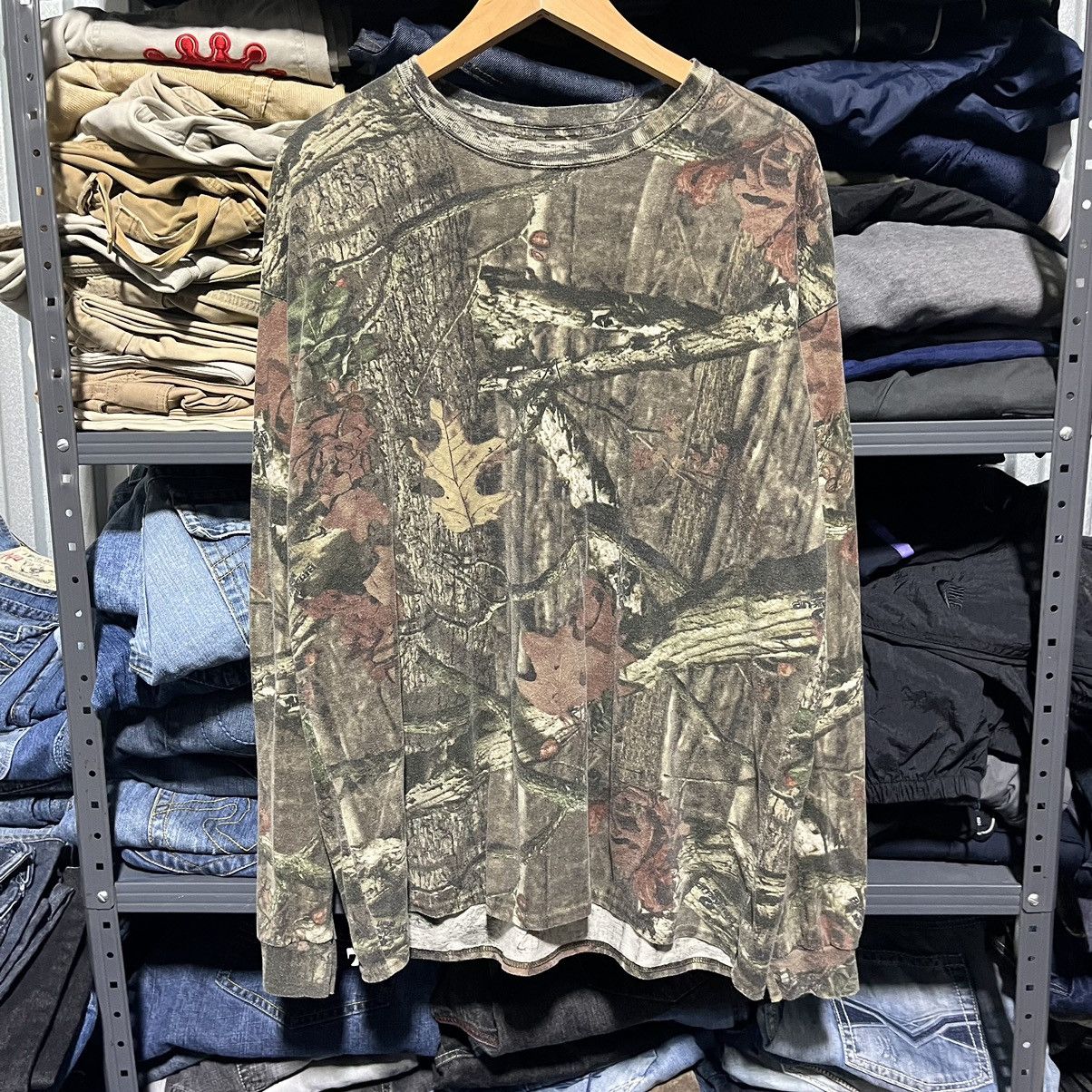 Mossy Oaks × Vintage Crazy Y2K Camo Carhartt Style Mossy Oak Longsleeve Essential Size US XXL / EU 58 / 5 - 2 Thumbnail
