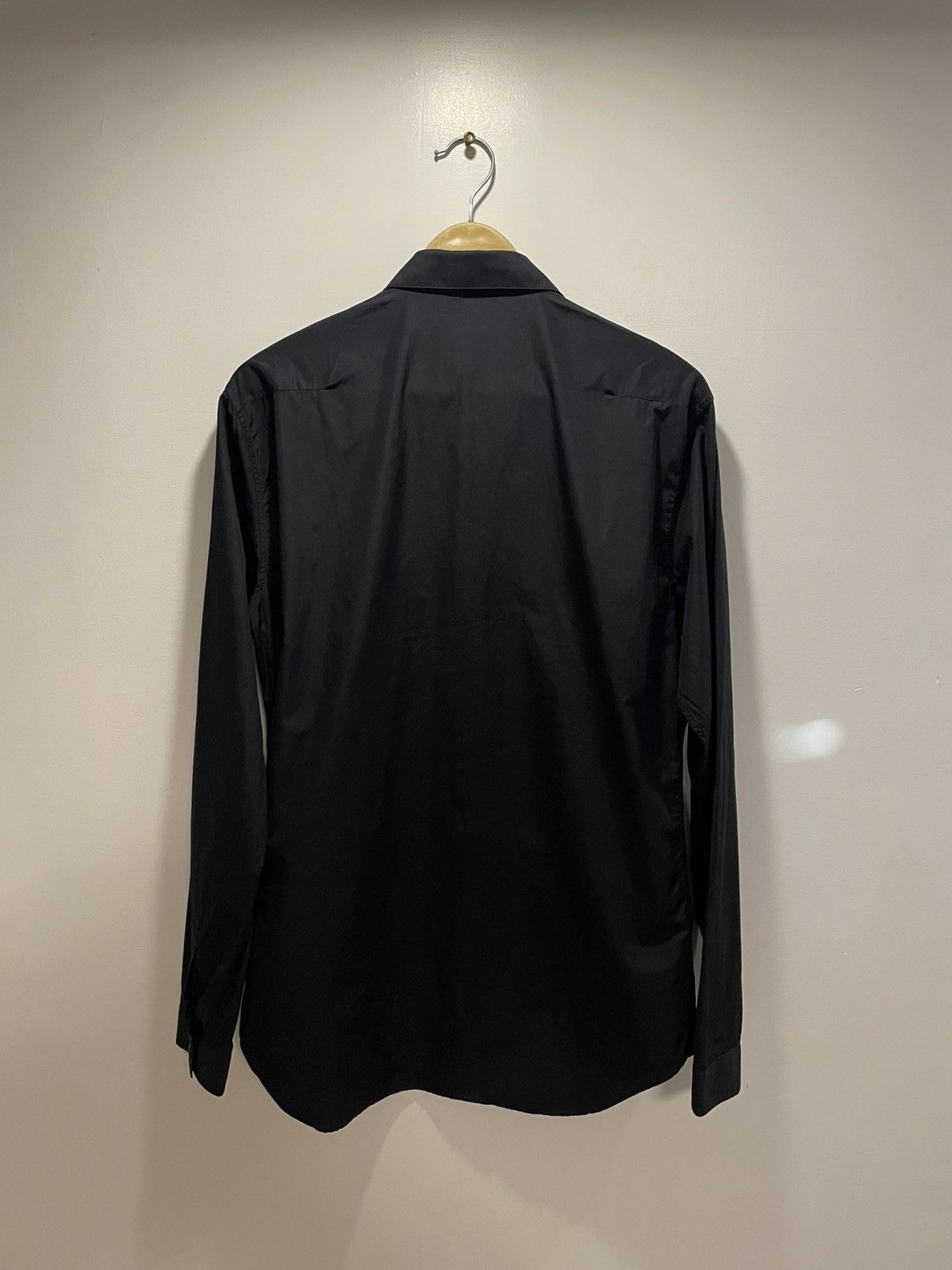 Dior Dior Black Dress shirt with side bee embroidery Size US M / EU 48-50 / 2 - 8 Thumbnail