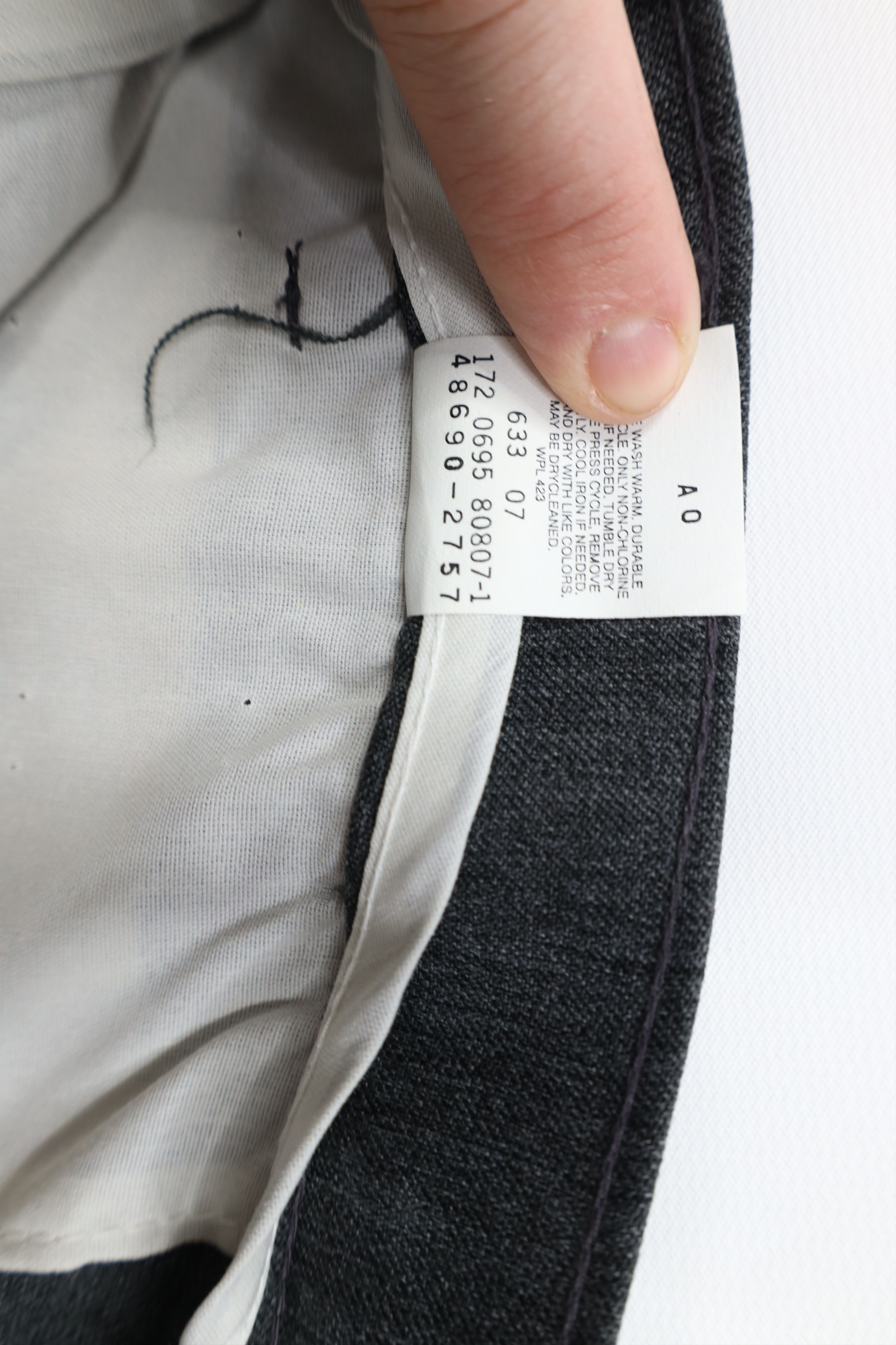 Levi's × Vintage Deadstock Vintage 90s Levis Flared Wide Leg Chino Pants Gray Size US 42 / EU 58 - 10 Thumbnail