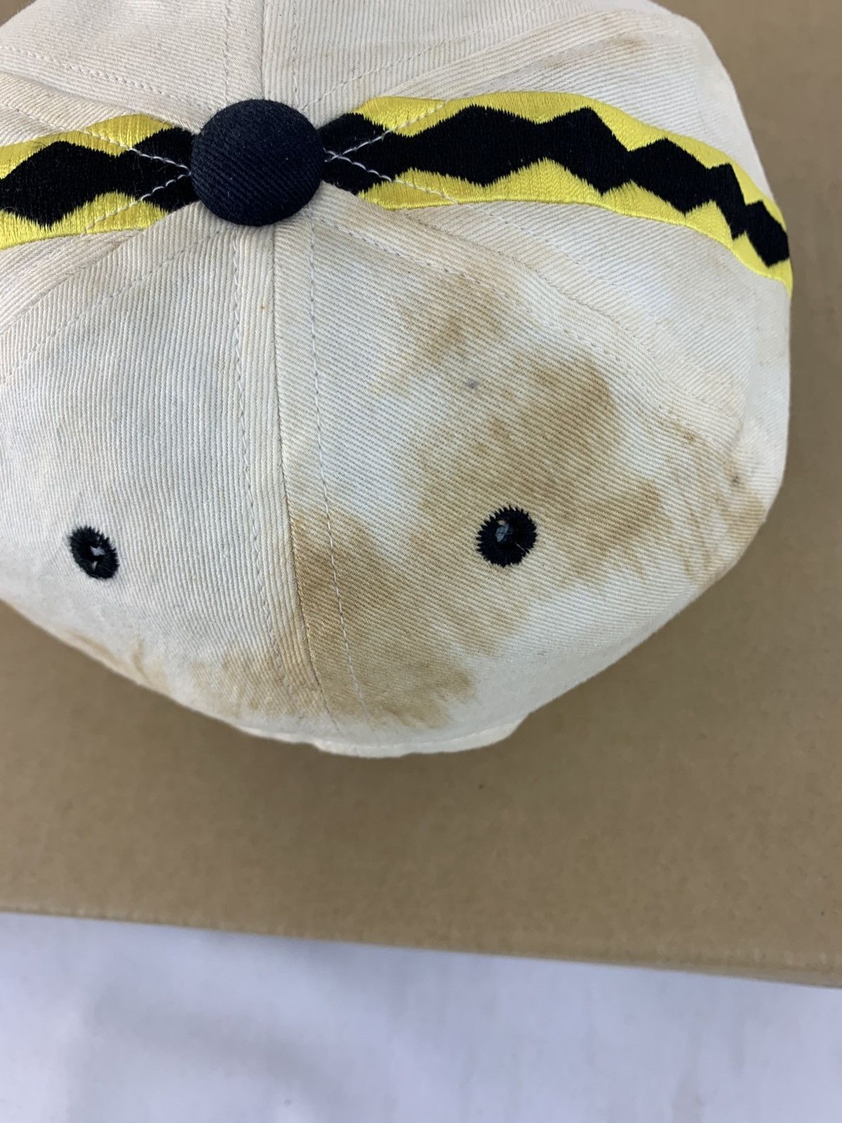 Japanese Brand 90s Hanshin Tiger Professional Baseball Mlb Snap Cap Size ONE SIZE - 9 Thumbnail
