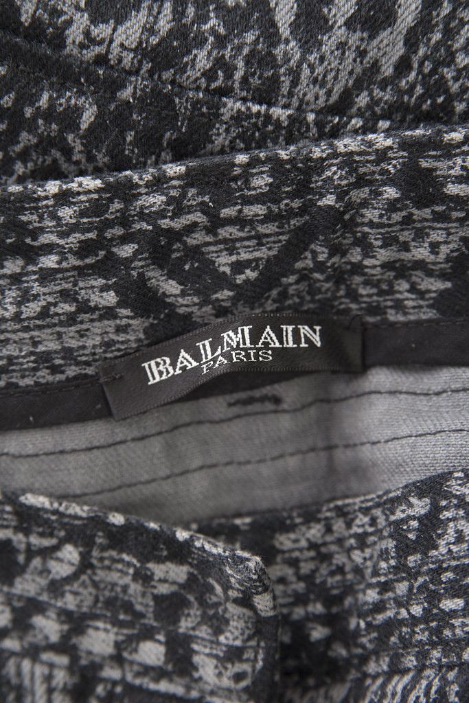 Balmain AW08 snake print skinny jeans Size 26" / US 2 / IT 38 - 8 Thumbnail