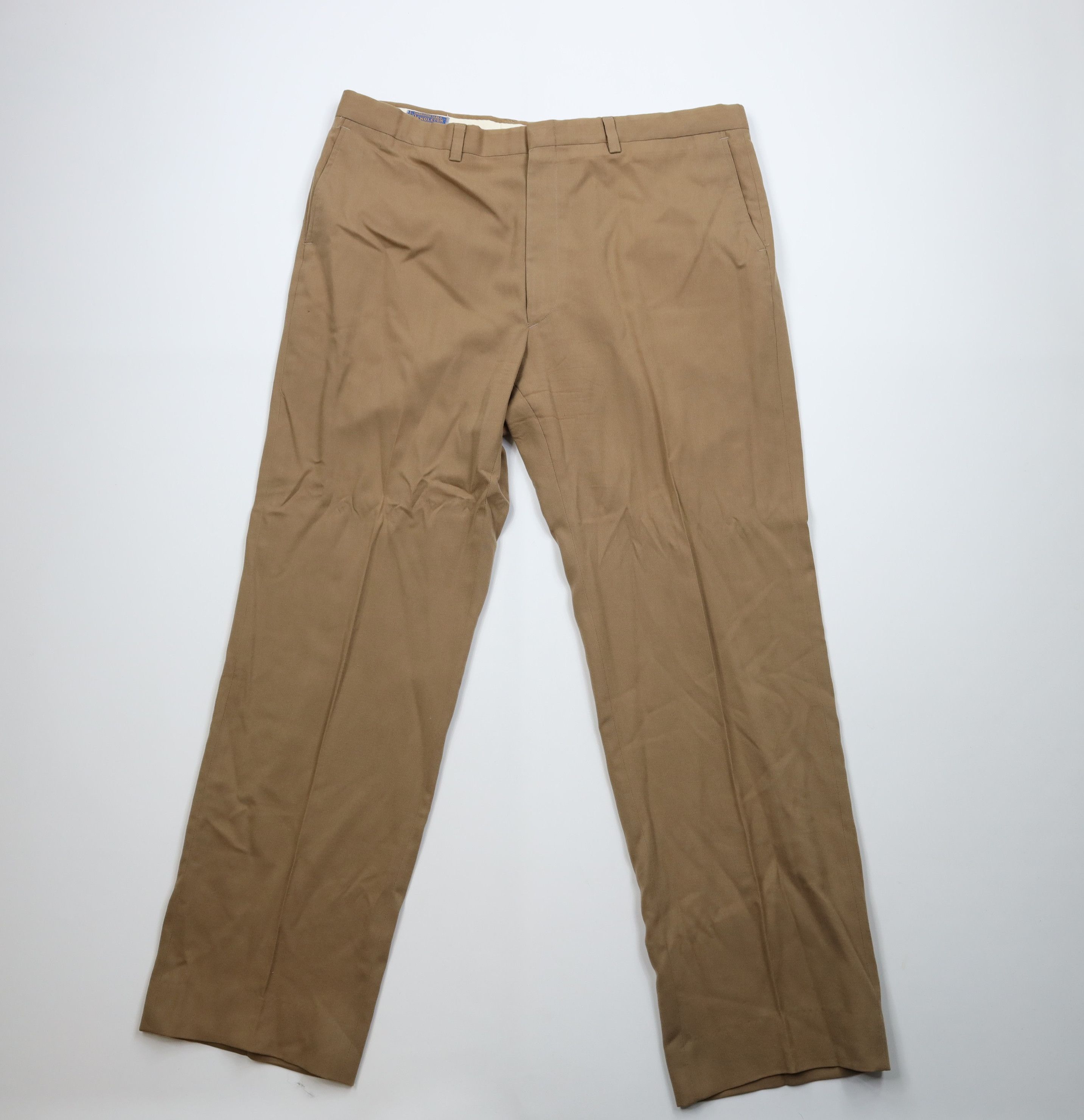 Pendleton Vintage 70s Pendleton Knit Wide Leg Chino Pants Brown USA Size US 42 / EU 58 - 1 Thumbnail