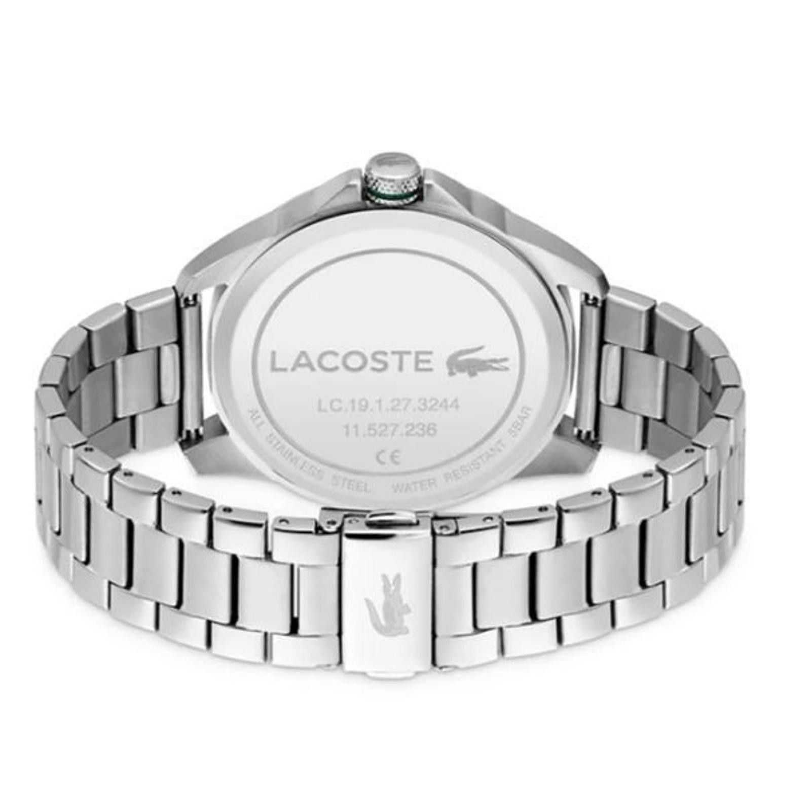 Lacoste Lacoste Men's Le Croc Stainless Steel Bracelet Watch 43mm Size ONE SIZE - 3 Thumbnail