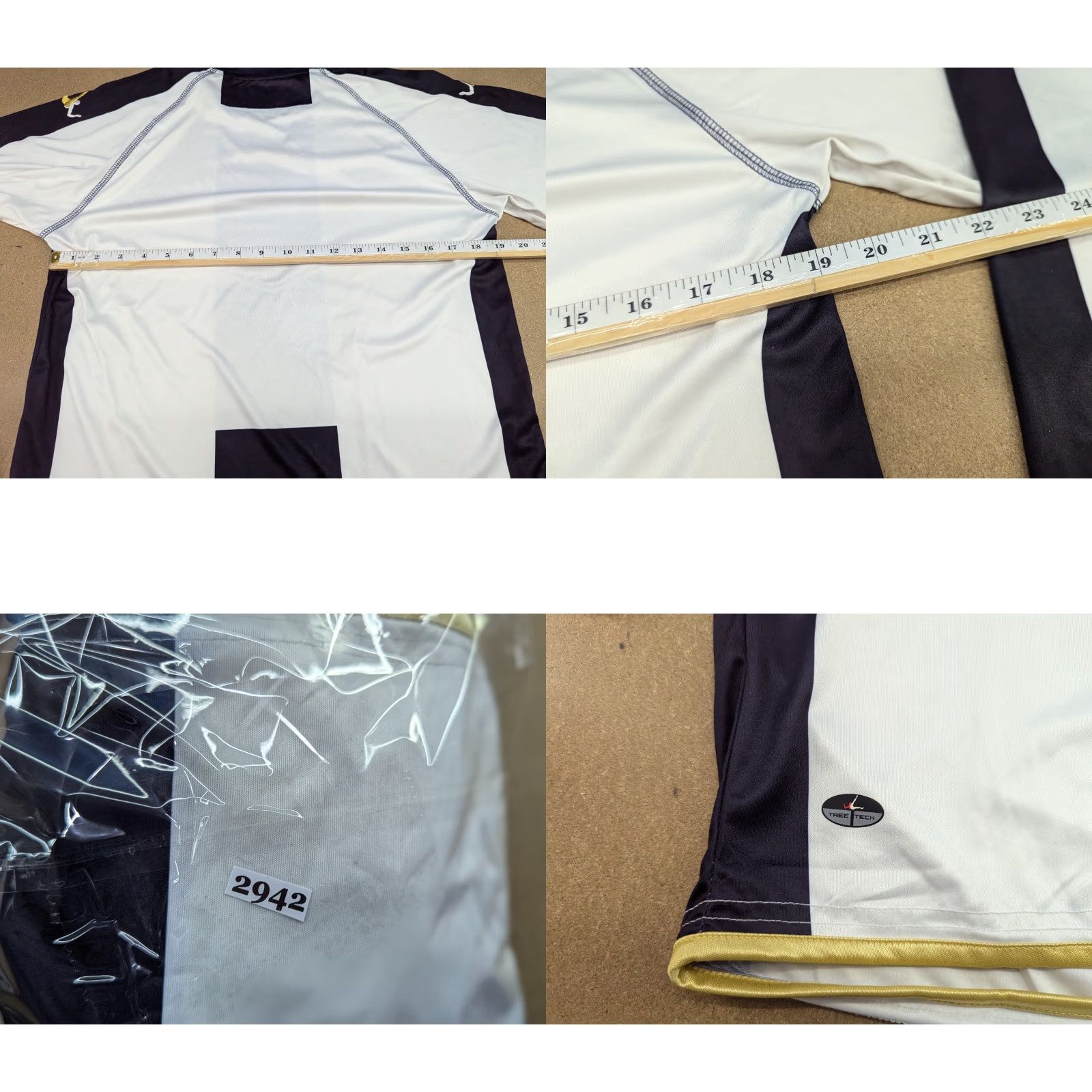 Vintage Legea Berln Kit Mens Jersey Size M Football Adult Black WHite Shirt Size US M / EU 48-50 / 2 - 9 Thumbnail