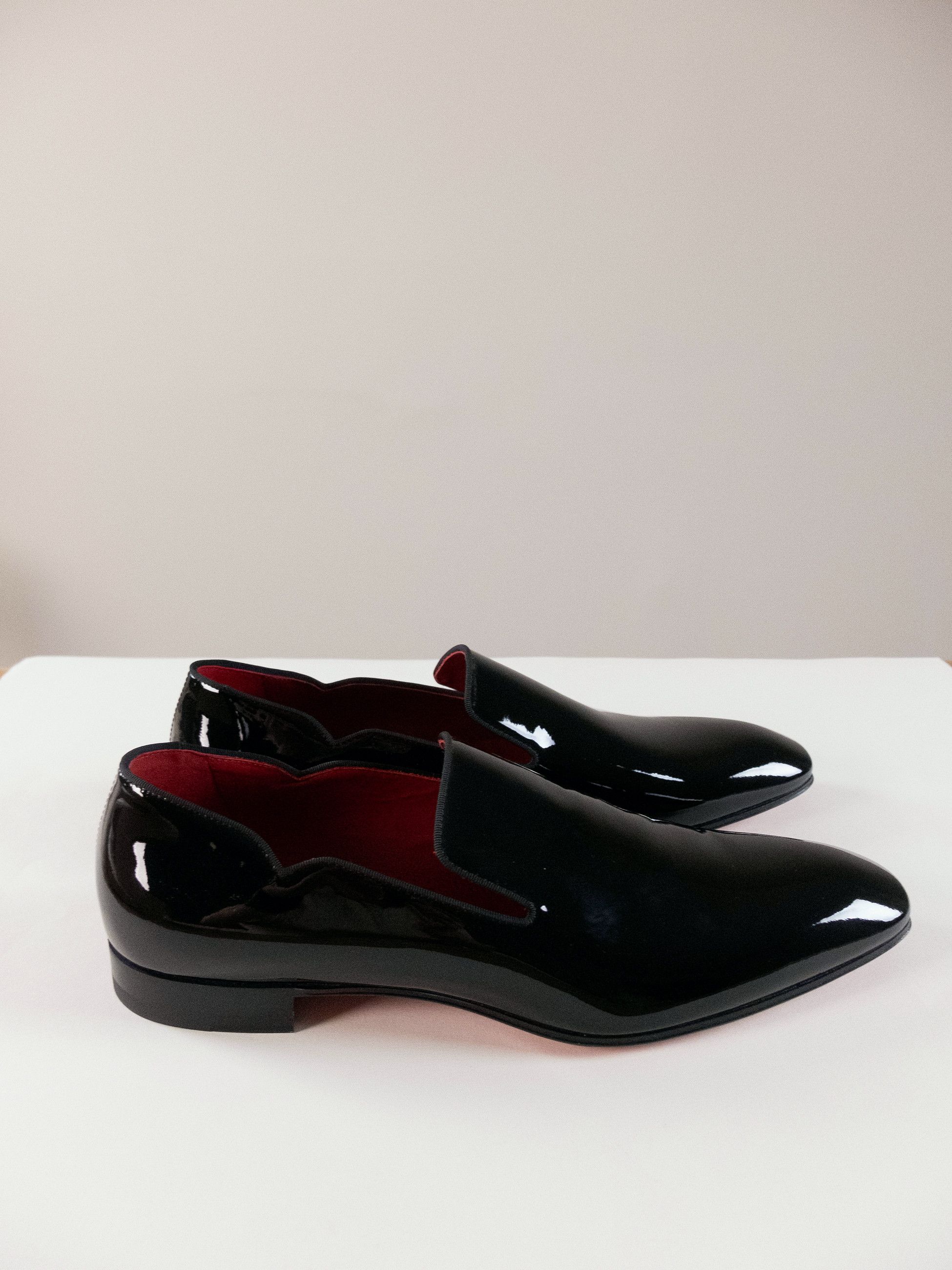 Christian Louboutin CHRISTIAN LOUBOUTIN Dandy Chick black patent leather shoes Size US 11.5 / EU 44-45 - 7 Thumbnail