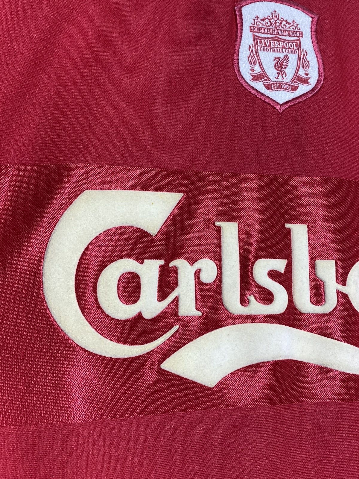 Reebok 2000-02 Liverpool FC Home Long Sleeve Football Shirt Size US L / EU 52-54 / 3 - 11 Thumbnail