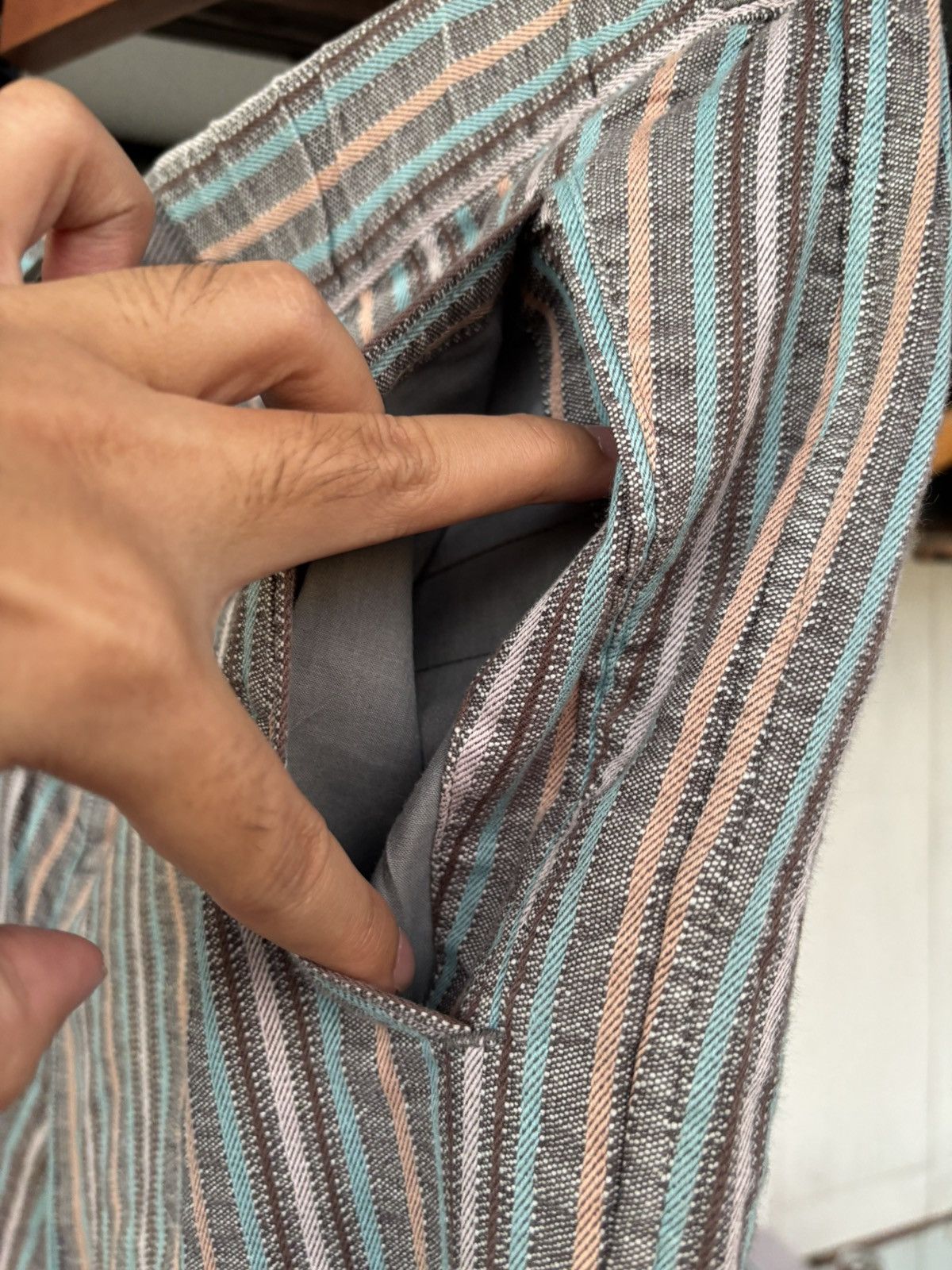 Homme Plisse Issey Miyake × Issey Miyake × Pleats Please Issey Miyake Issey Miyake Homme painted Multiple colors Size US 31 - 8 Thumbnail