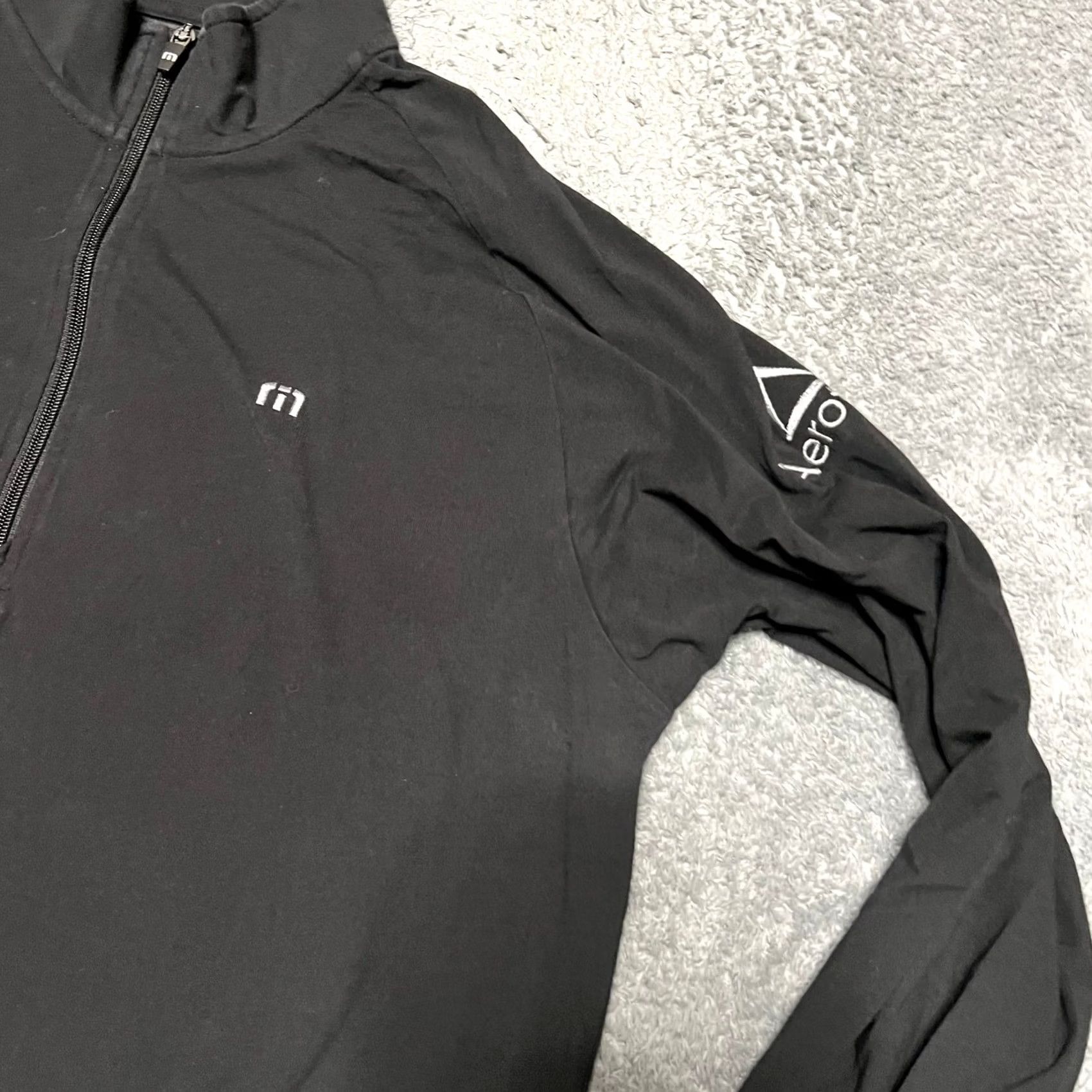 TravisMathew Travis Mathew Shirt Mens XL Black Qzip Long Sleeve Quarter Zip Shirt Men XL Black Qzip Long Sleeve Size US XL / EU 56 / 4 - 2 Thumbnail