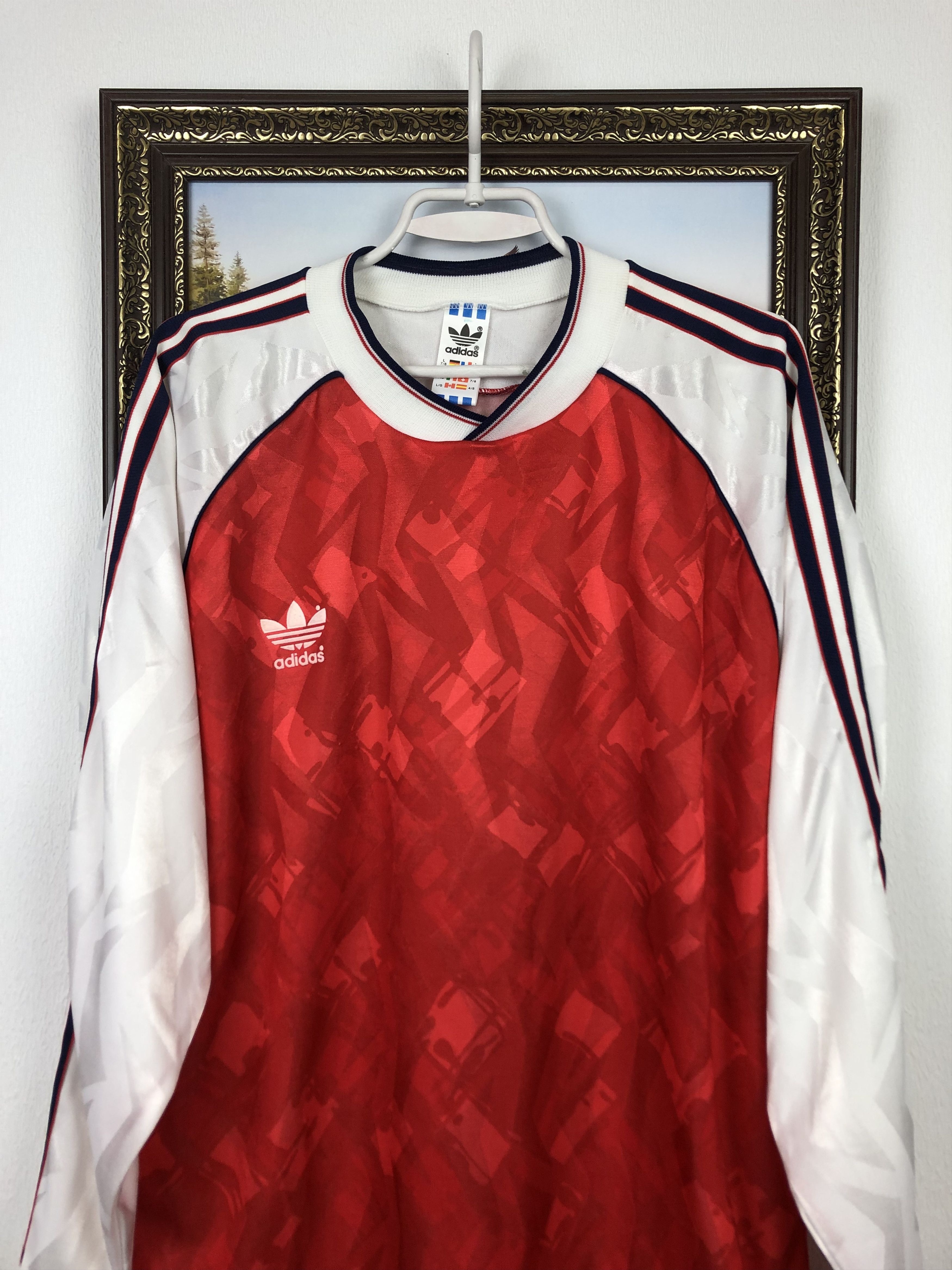 Adidas Vintage 90's Arsenal Football Template Shirt Soccer Jersey Size US L / EU 52-54 / 3 - 2 Thumbnail