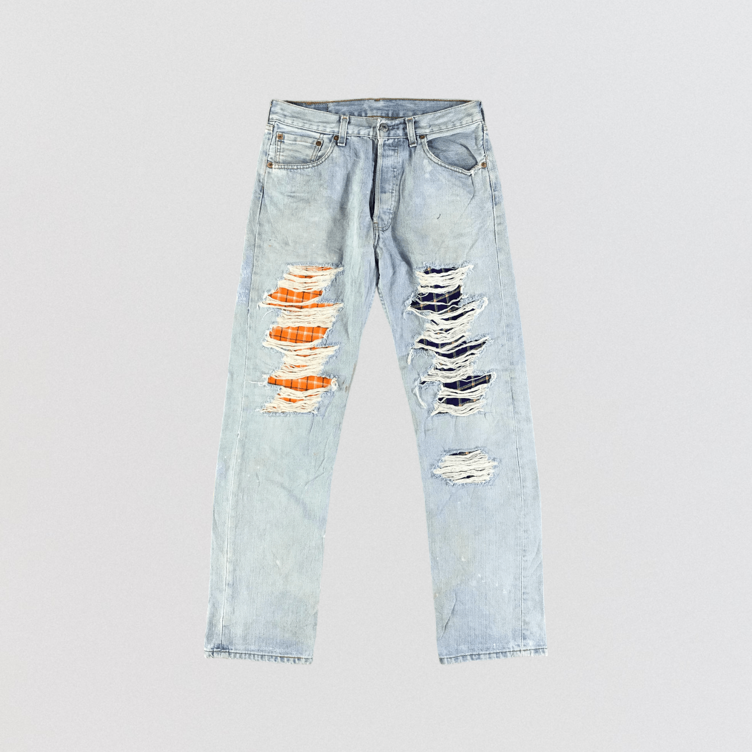Levi's × Vintage Vintage 90s Levis 501 Jeans-JM3275 Size US 30 / EU 46 - 1 Thumbnail