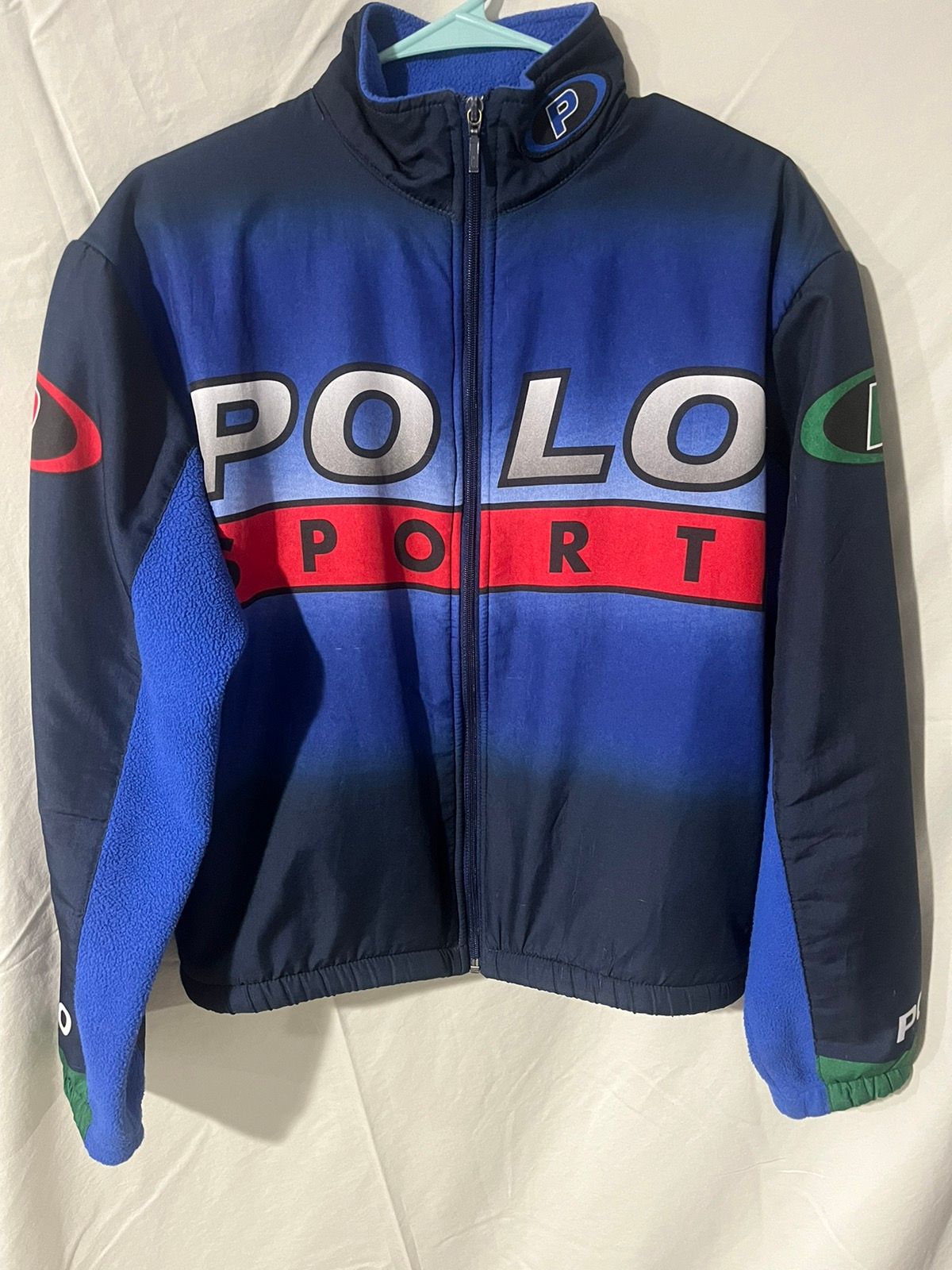 Polo Ralph Lauren Rare Pepsi polo sport fleece | Grailed