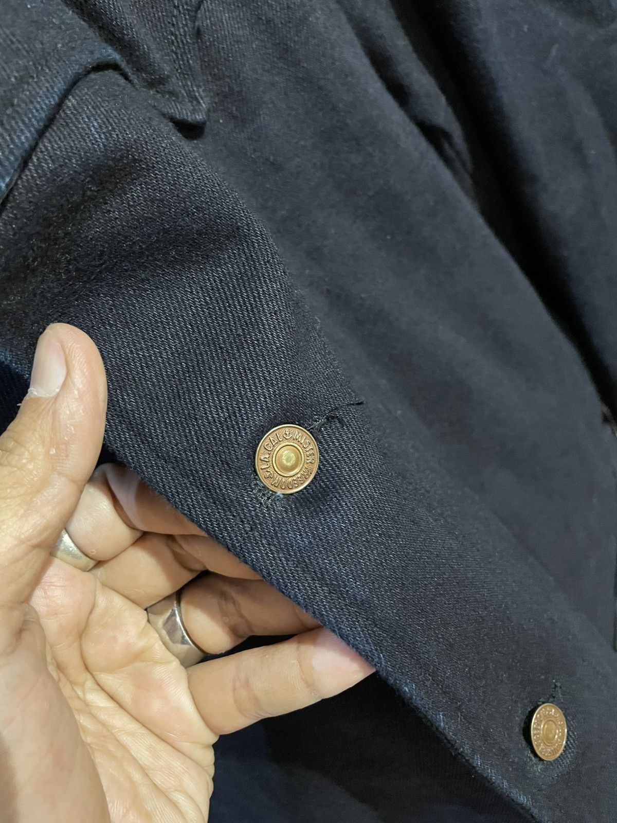 Mister Freedom × Sugar Cane MFSC PIONEER JACKET - MIDNIGHT DENIM Size US L / EU 52-54 / 3 - 5 Thumbnail