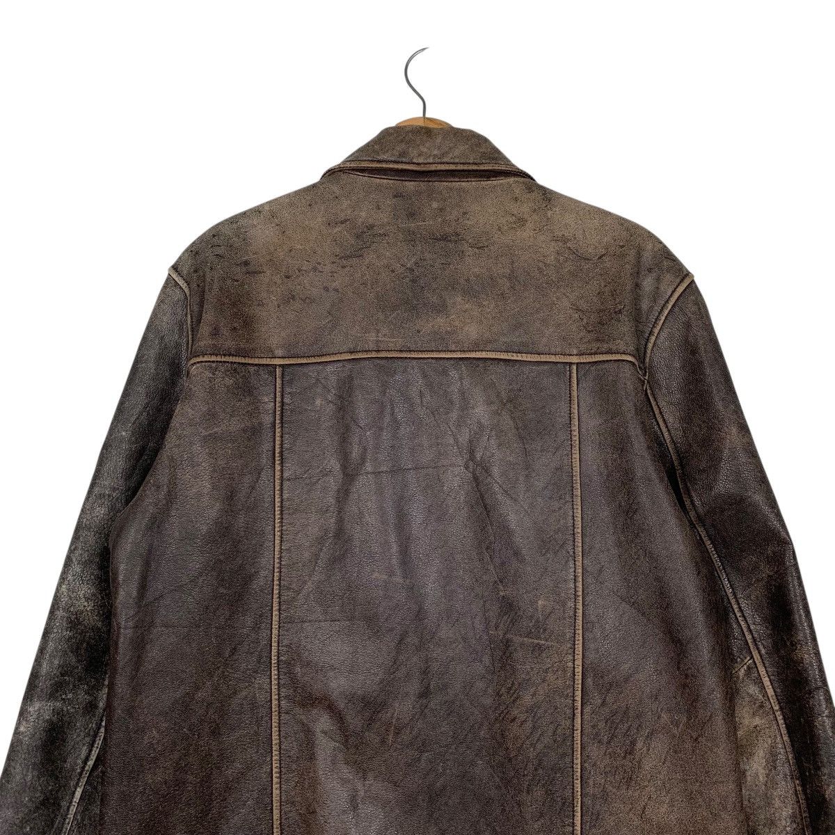 Japanese Brand Vintage Jack And Jones Leather Jacket Size US M / EU 48-50 / 2 - 8 Thumbnail