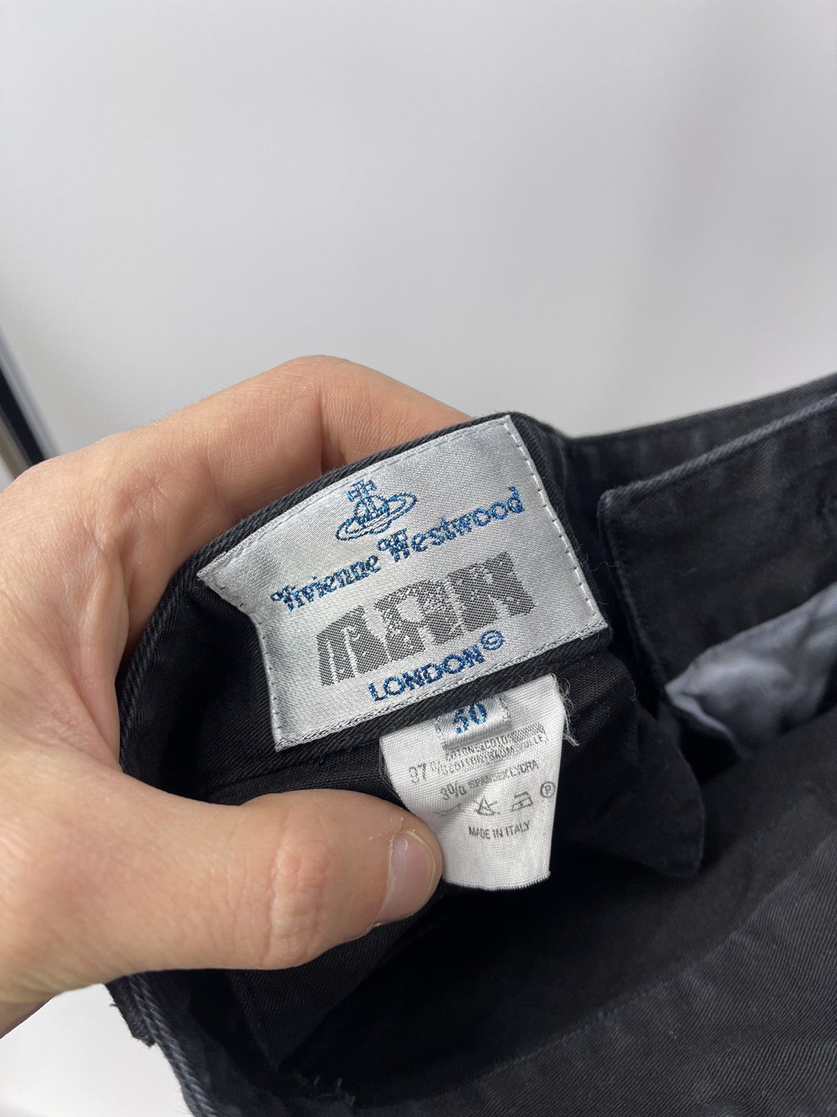 Vivienne Westwood Vivienne Westwood Men London Pants 97% Cotton Black Size 50 Size US 33 - 6 Thumbnail