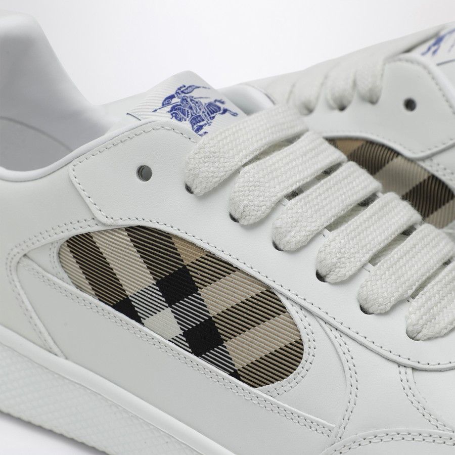 o1d2blof0226 Leather Low-Top Sneakers in White