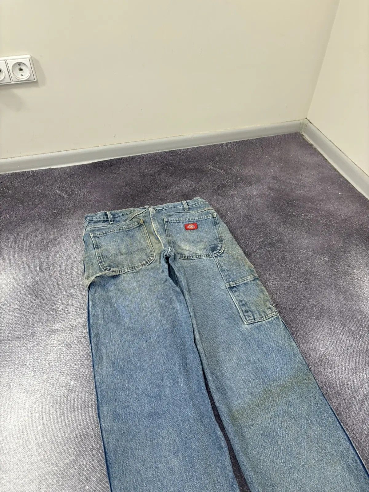 Dickies × Vintage Vintage Dickies Y2K Blue Denim American Skate Hype Jeans Size US 34 / EU 50 - 4 Thumbnail