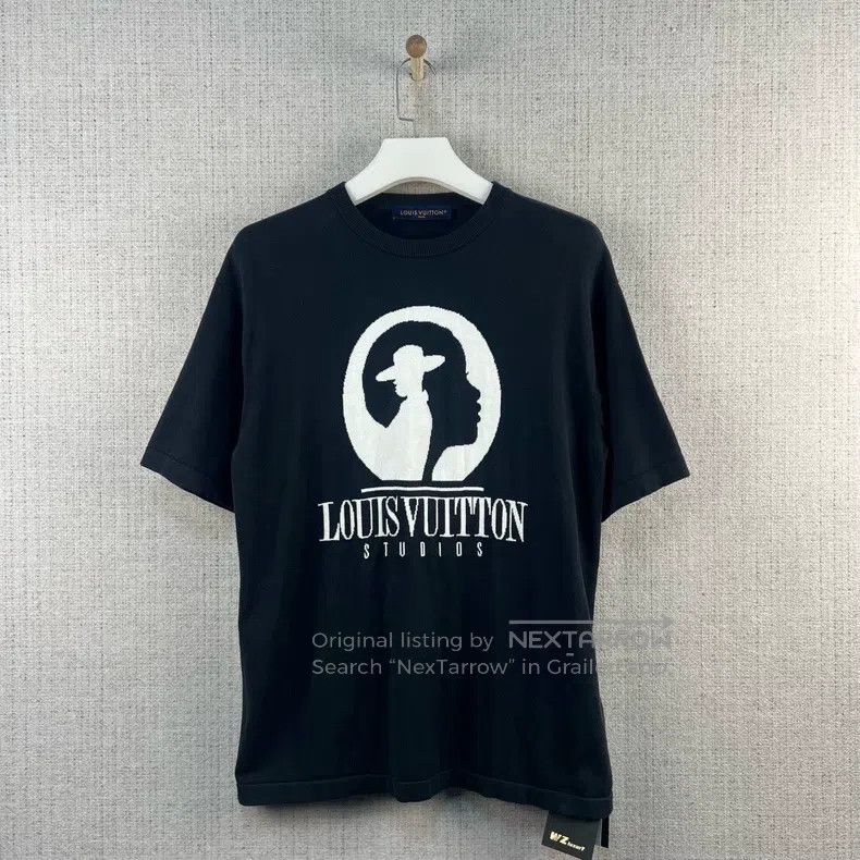 Louis Vuitton Louis Vuitton FW23 Letter Character Intarsia Round Neck Sh Size US M / EU 48-50 / 2 - 1 Thumbnail