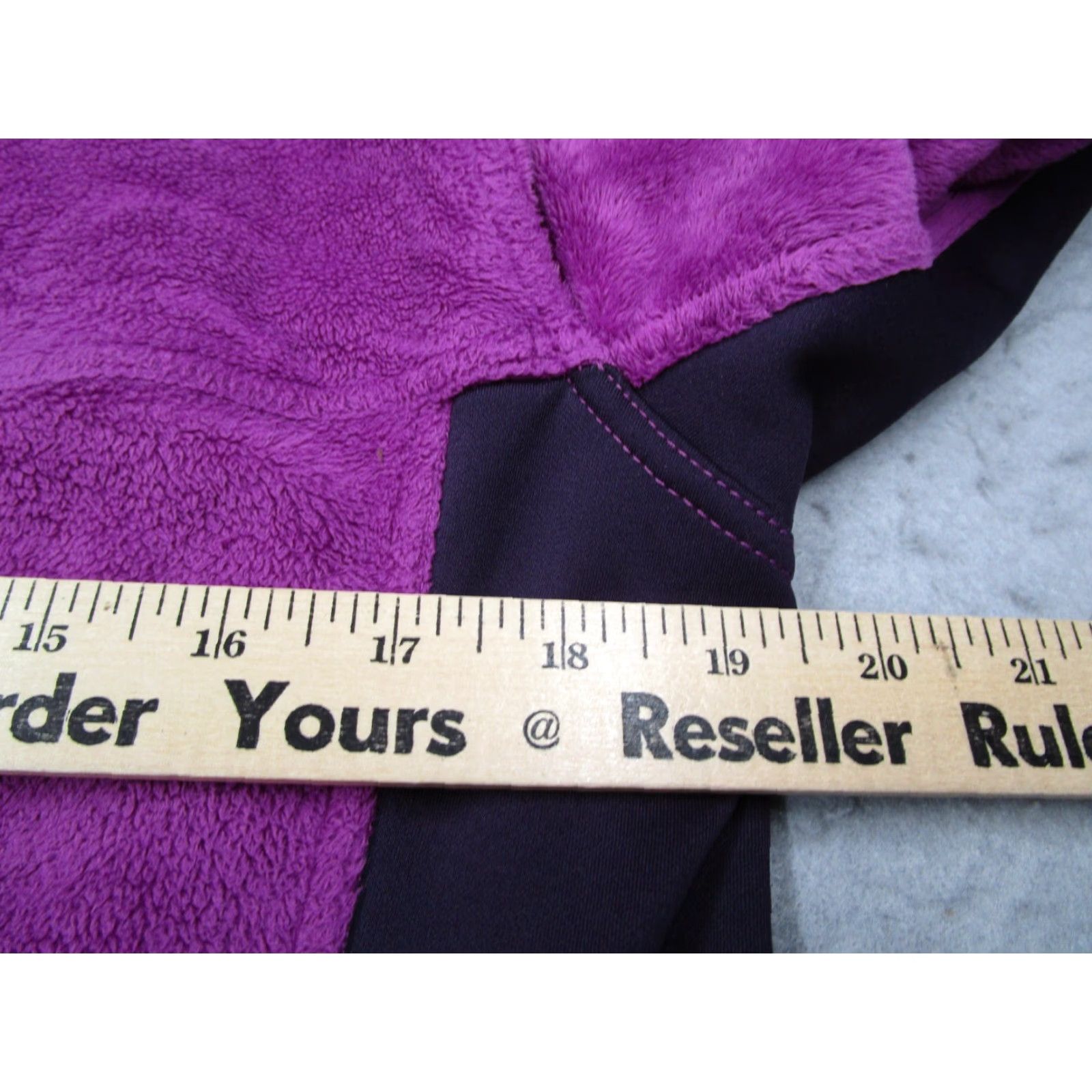 Mountain Hardwear Mountain Hardwear Jacket Women Medium Purple Fleece Full Zip Pockets Gorpcore Outdoor Size M / US 6-8 / IT 42-44 - 7 Thumbnail
