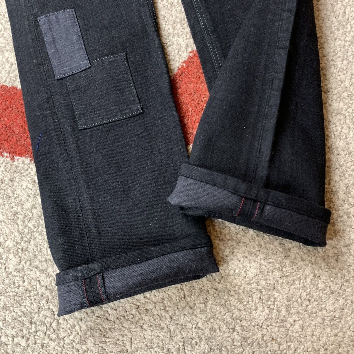 Vanquish Black By Vanquish Ripped Patchwork Skinny Jeans Size US 30 / EU 46 - 9 Thumbnail