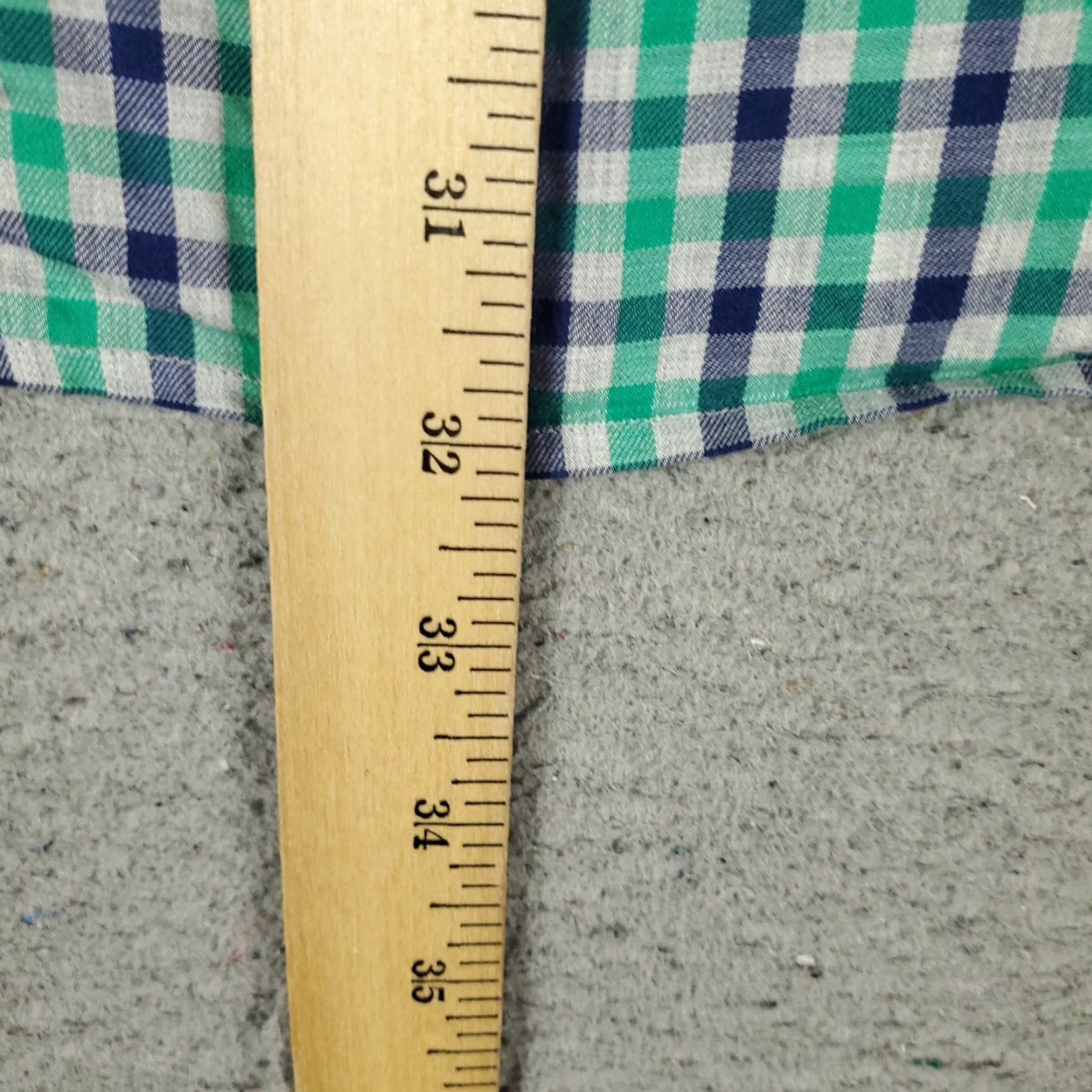 Vineyard Vines Vineyard Vines Shirt Mens XL Blue Green Plaid Slim Fit Button Up Long Sleeve Size US XL / EU 56 / 4 - 6 Thumbnail