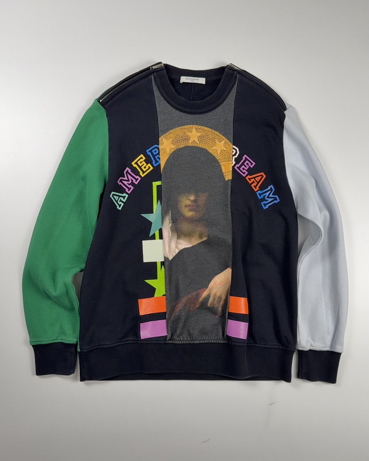 Givenchy FW13 AMERICAN DREAM COLORBLOCK SWEATSHIRT Size US S / EU 44-46 / 1 - 1 Thumbnail